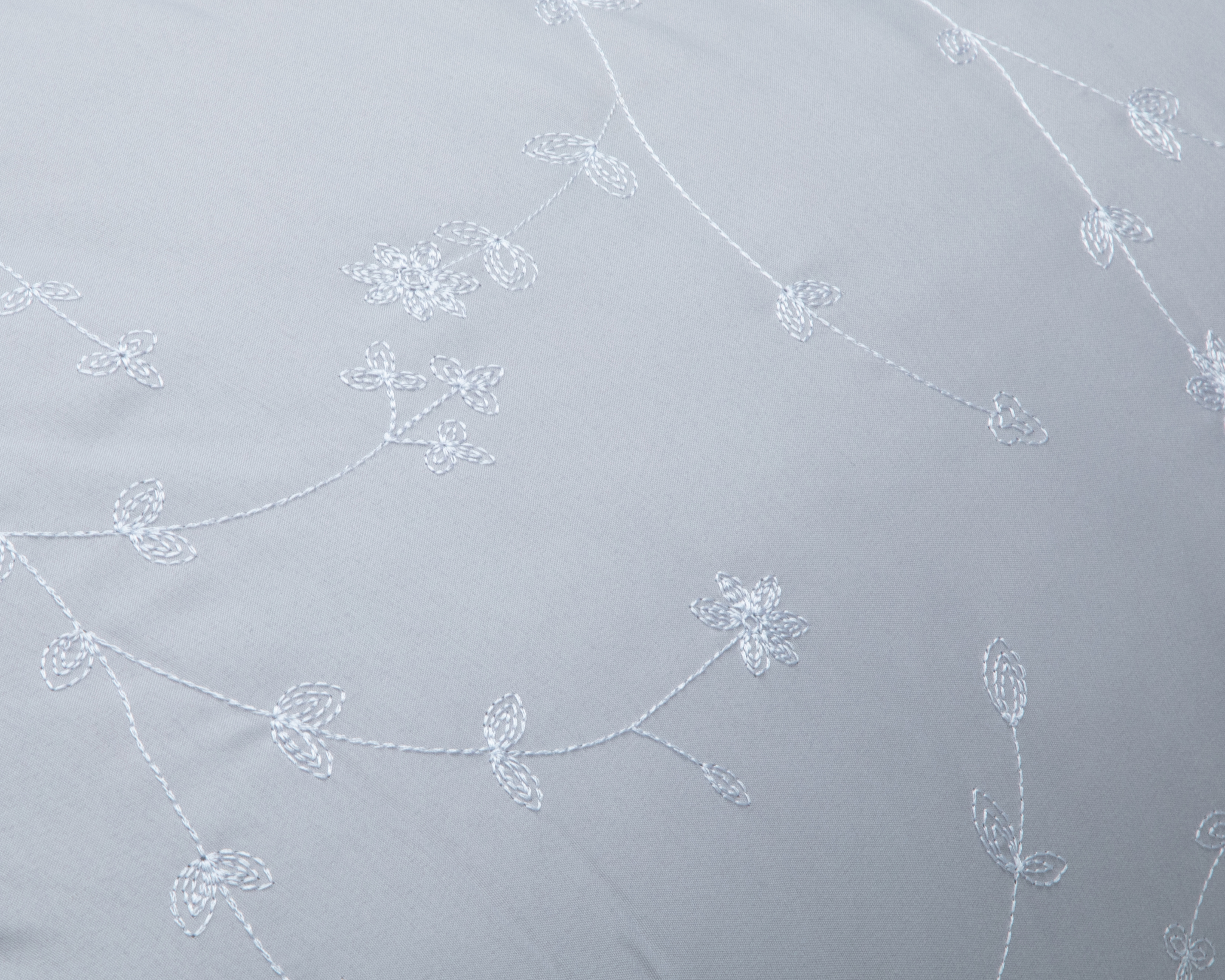 Foto 4 pulgar | Foto 3 | Edredón King Size con Fundas para Almohada Starhaus Paola Gris 3 Piezas