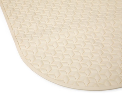 Foto 5 | Foto 5 | Cortina y Tapete de Baño Starhaus Beige 2 Piezas