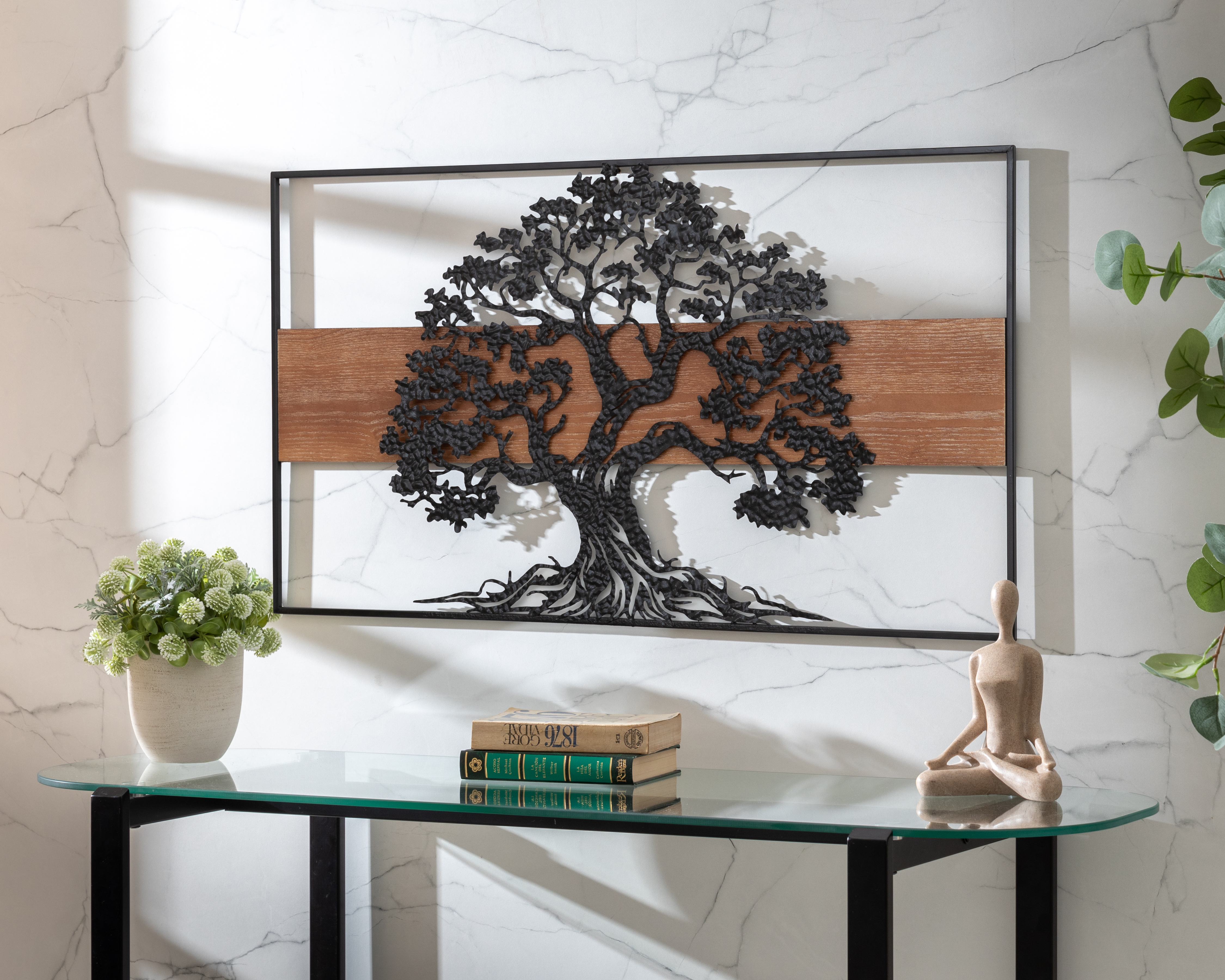 Foto 2 pulgar | Foto 1 | Escultura Decorativa Taffy de Metal