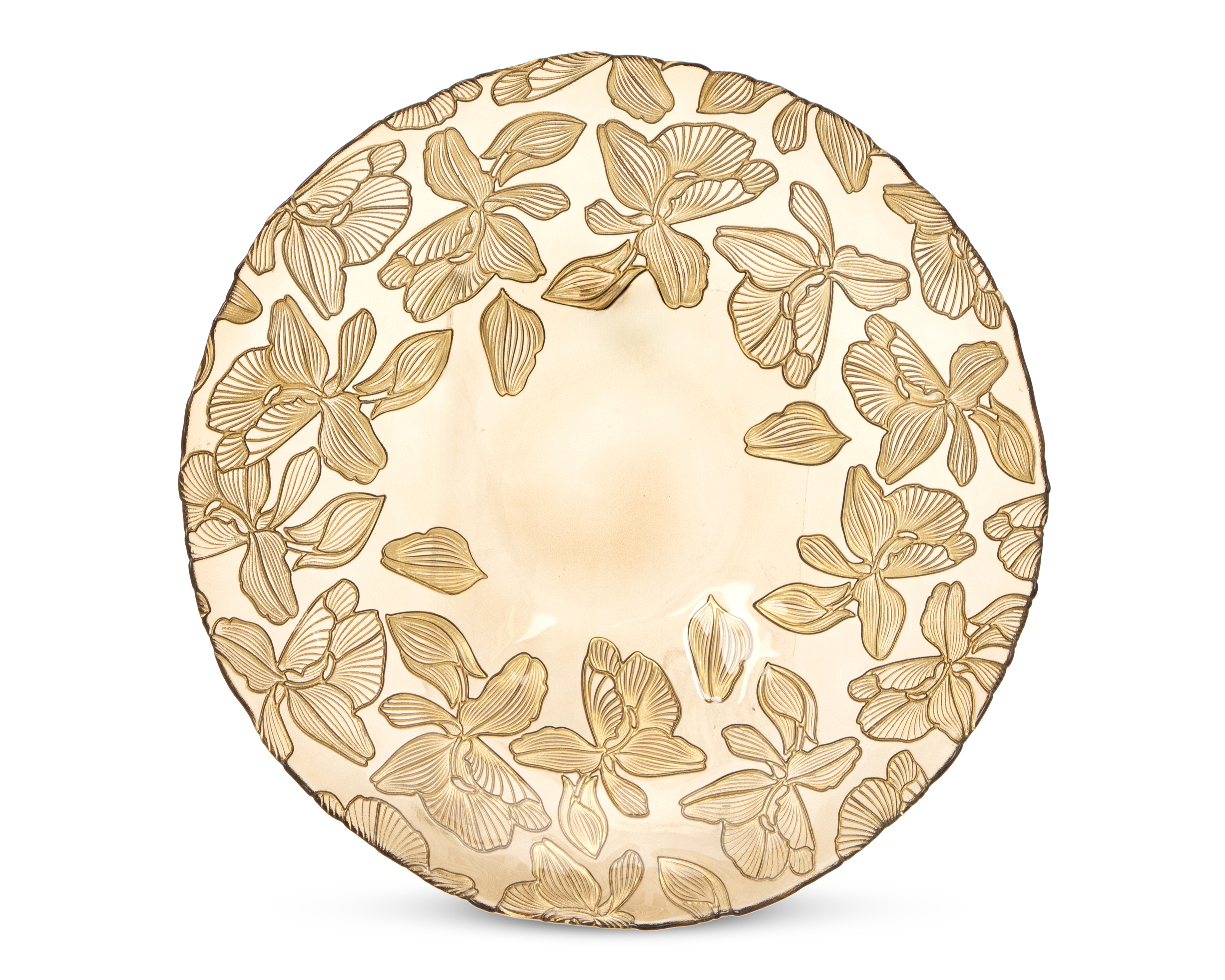 Foto 2 | Foto 2 | Platón Decorativo Redondo Traique de Vidrio