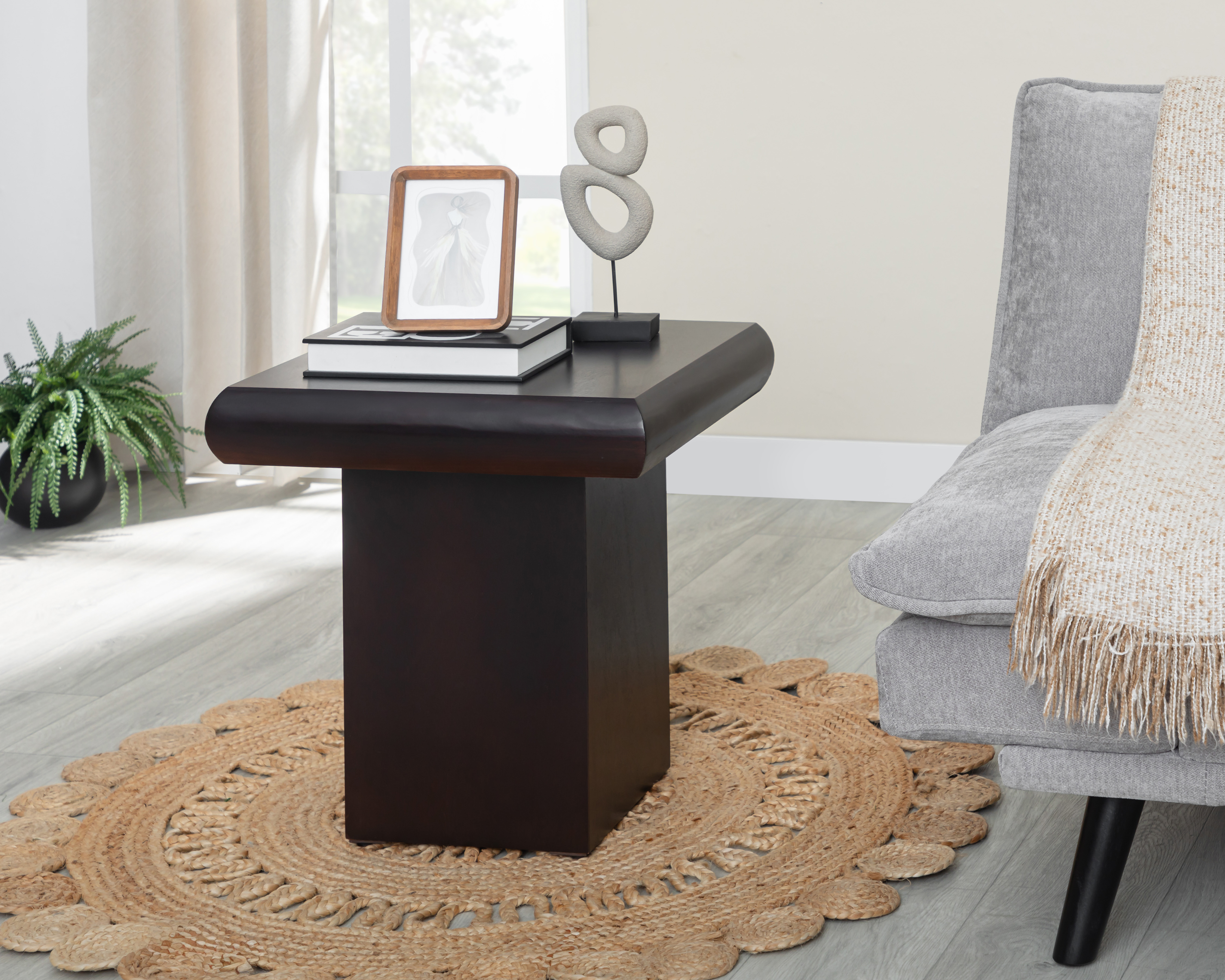 Mesa Lateral de Madera Dimap San Francisco