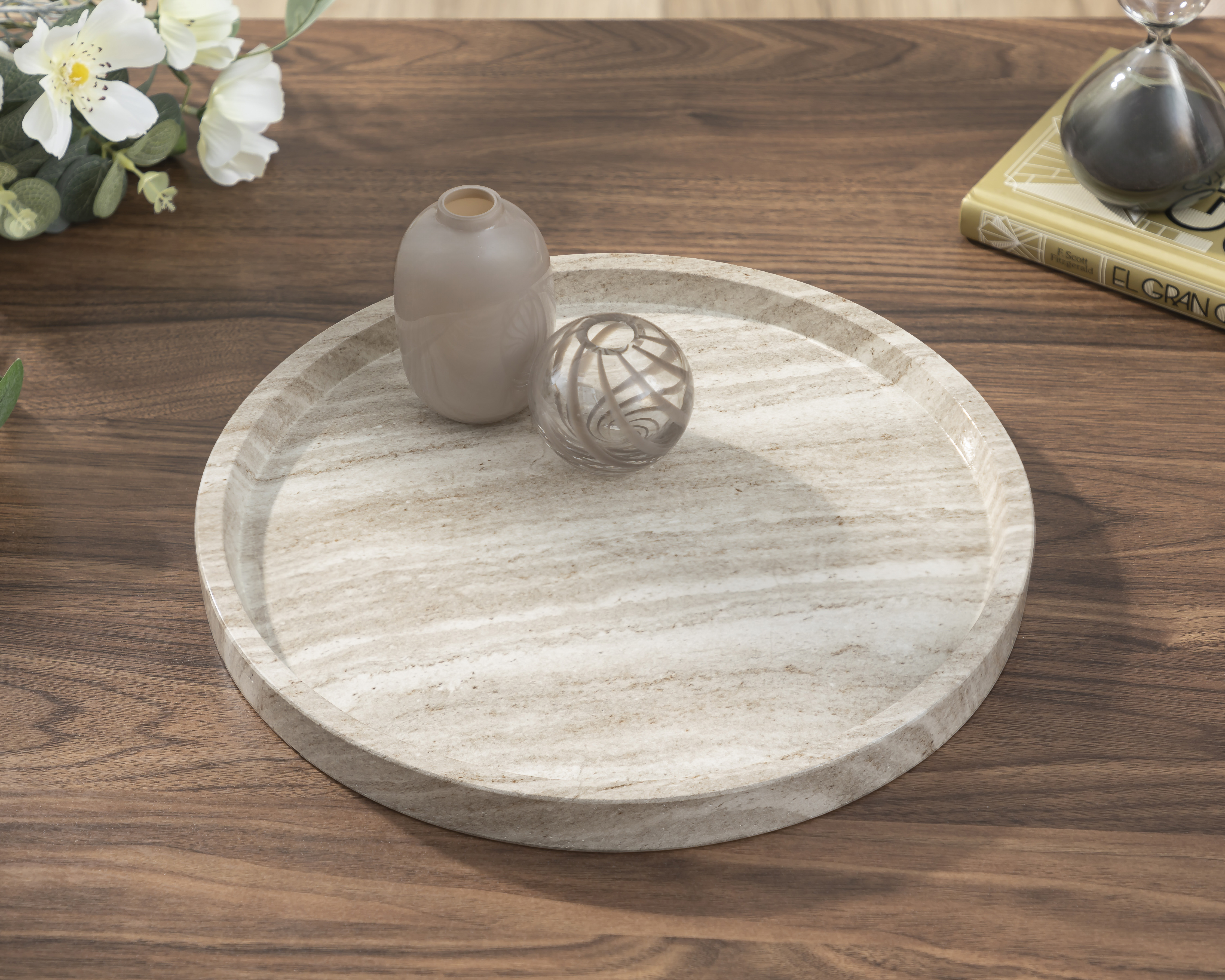 Foto 5 pulgar | Foto 4 | Charola Decorativa Lia de Mármol