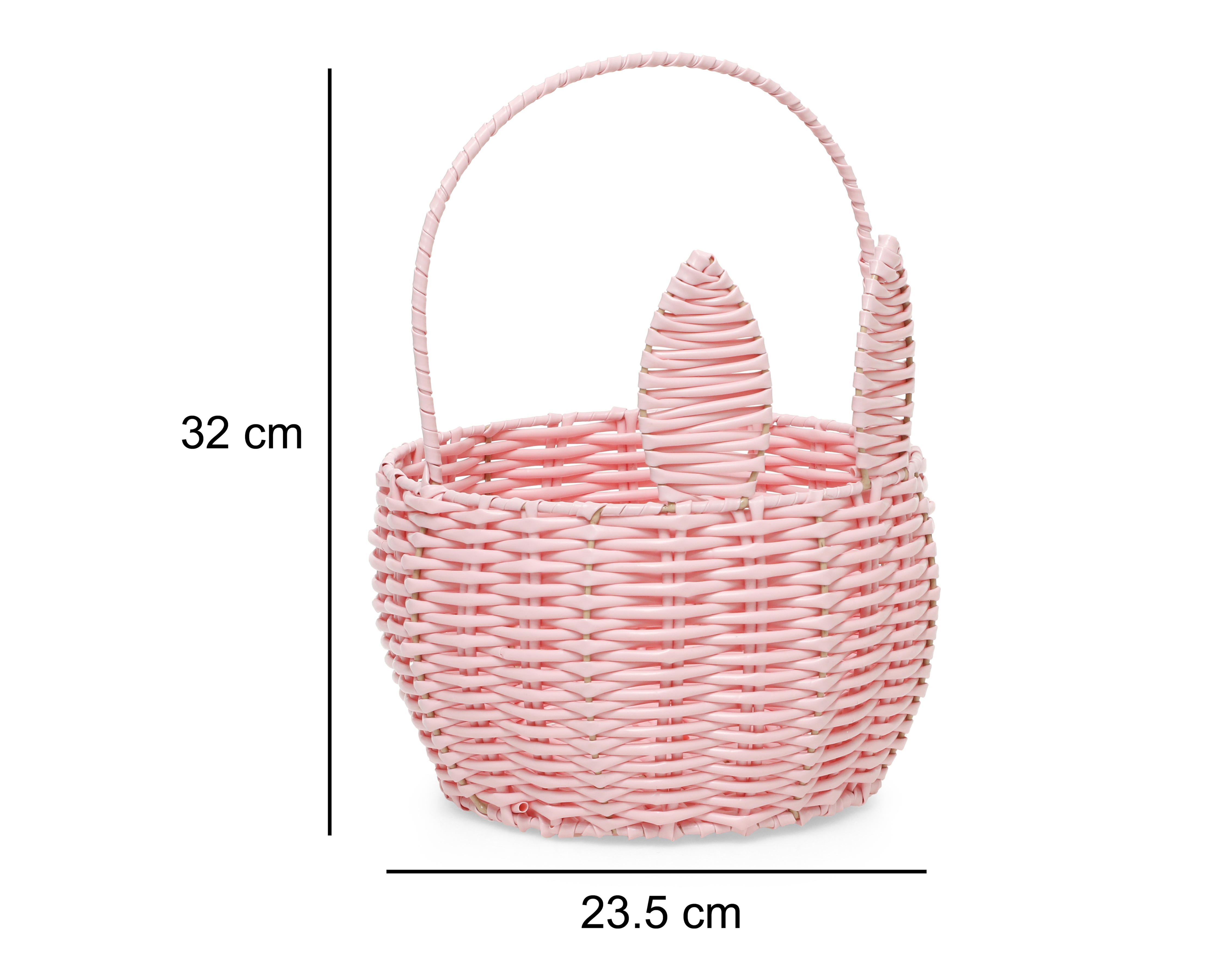 Foto 7 pulgar | Foto 6 | Canasta de Plástico Starhaus Rosa