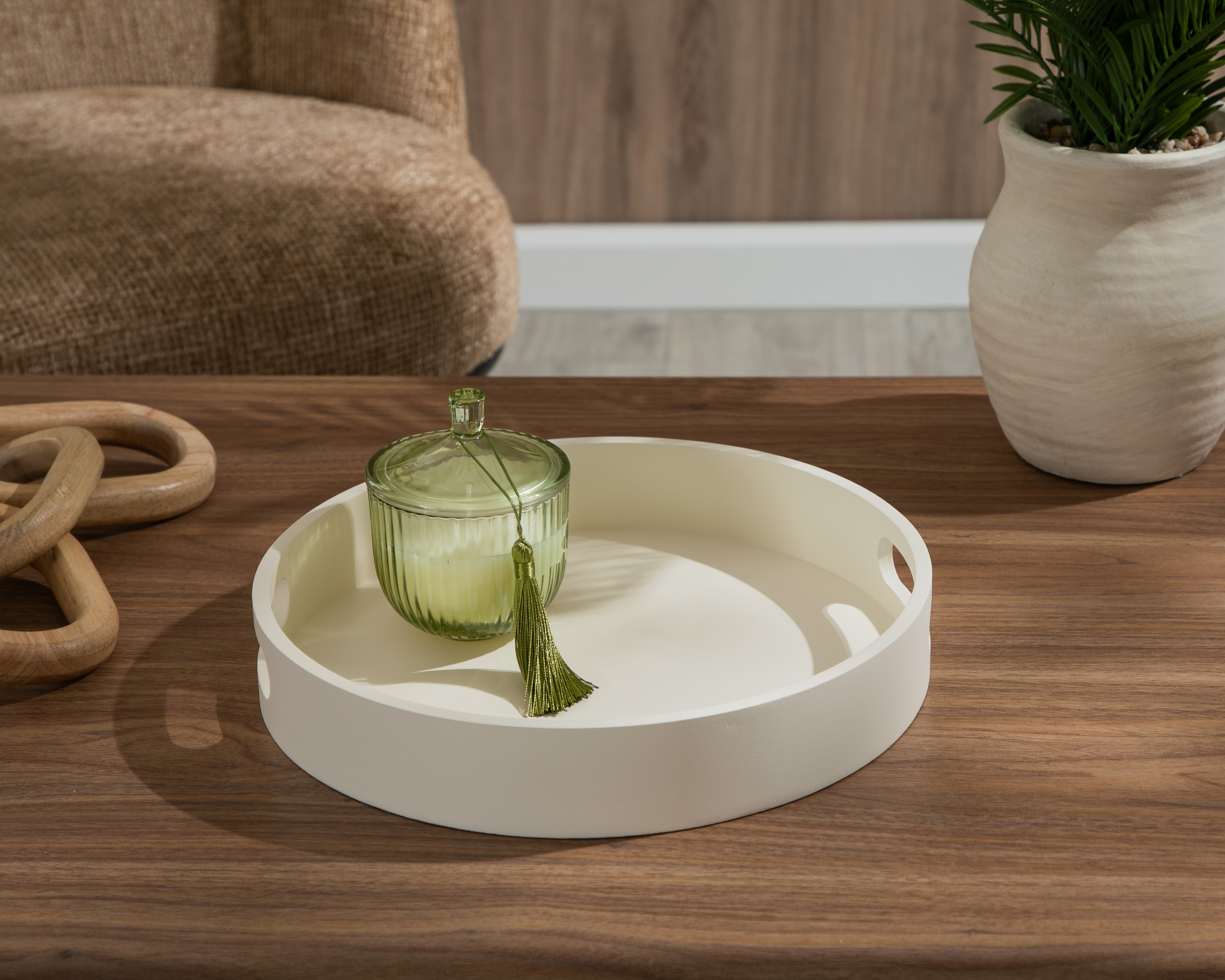 Foto 5 pulgar | Foto 4 | Charola Decorativa Must de Madera