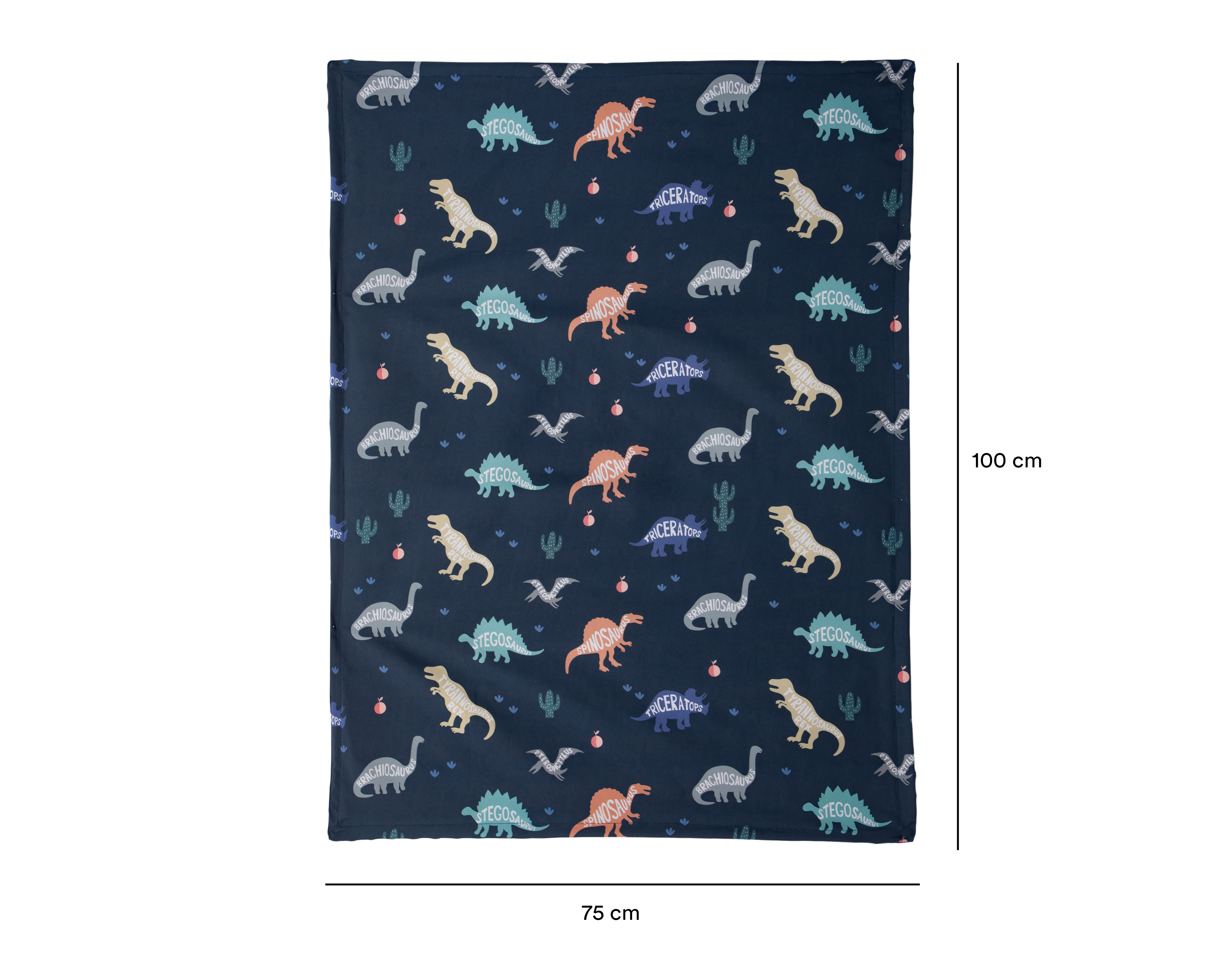 Foto 5 | Foto 5 | Frazada Infantil Starhaus Jurásico con Print de Dinosaurios