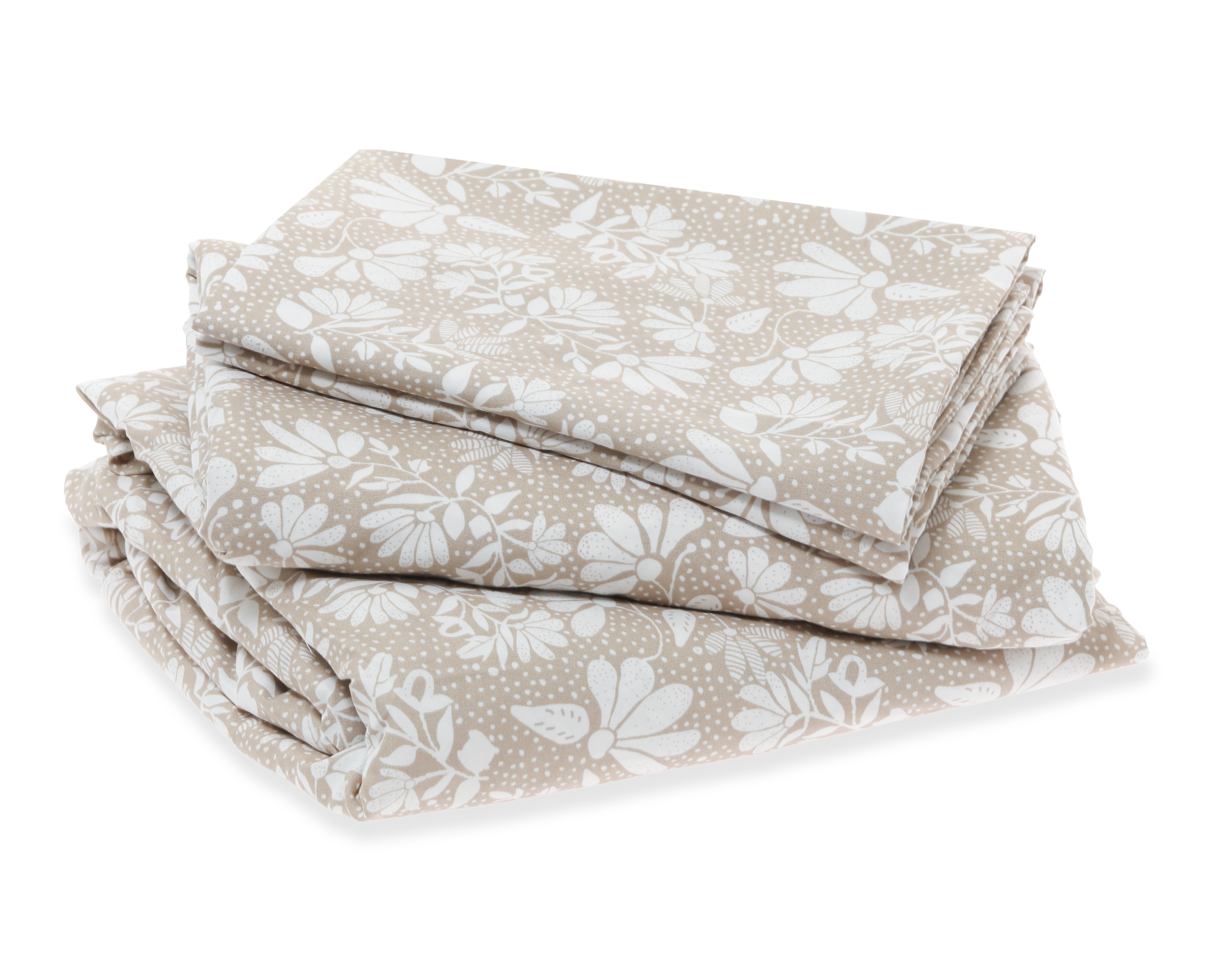 Foto 2 | Foto 2 | Sabana Matrimonial con Fundas para Almohada Starhaus Kanna Café 4 Piezas