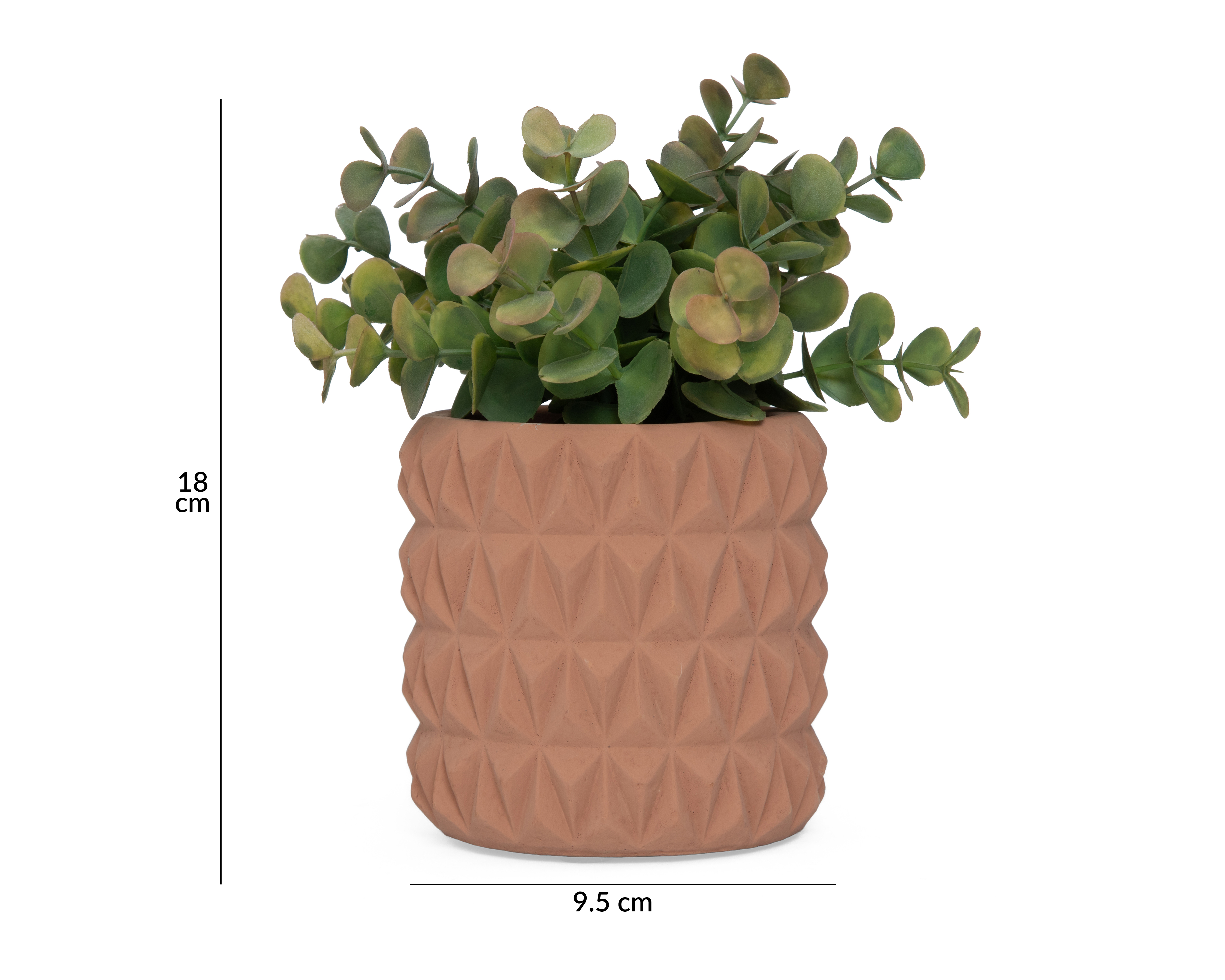 Foto 5 | Foto 5 | Eucalipto Artificial con Maceta Starhaus 18 cm