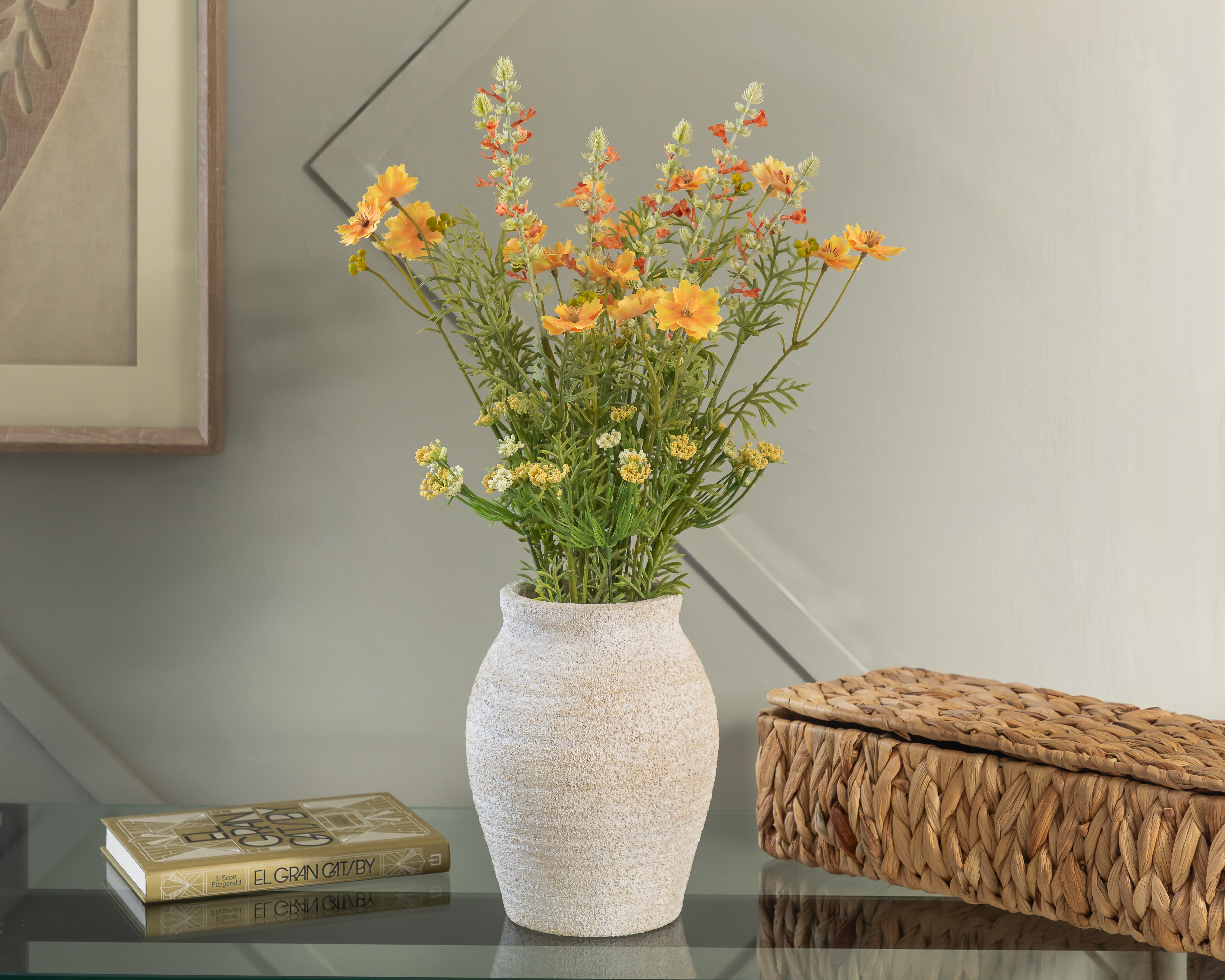 Foto 4 | Foto 4 | Flores Artificiales con Florero Starhaus 53 cm