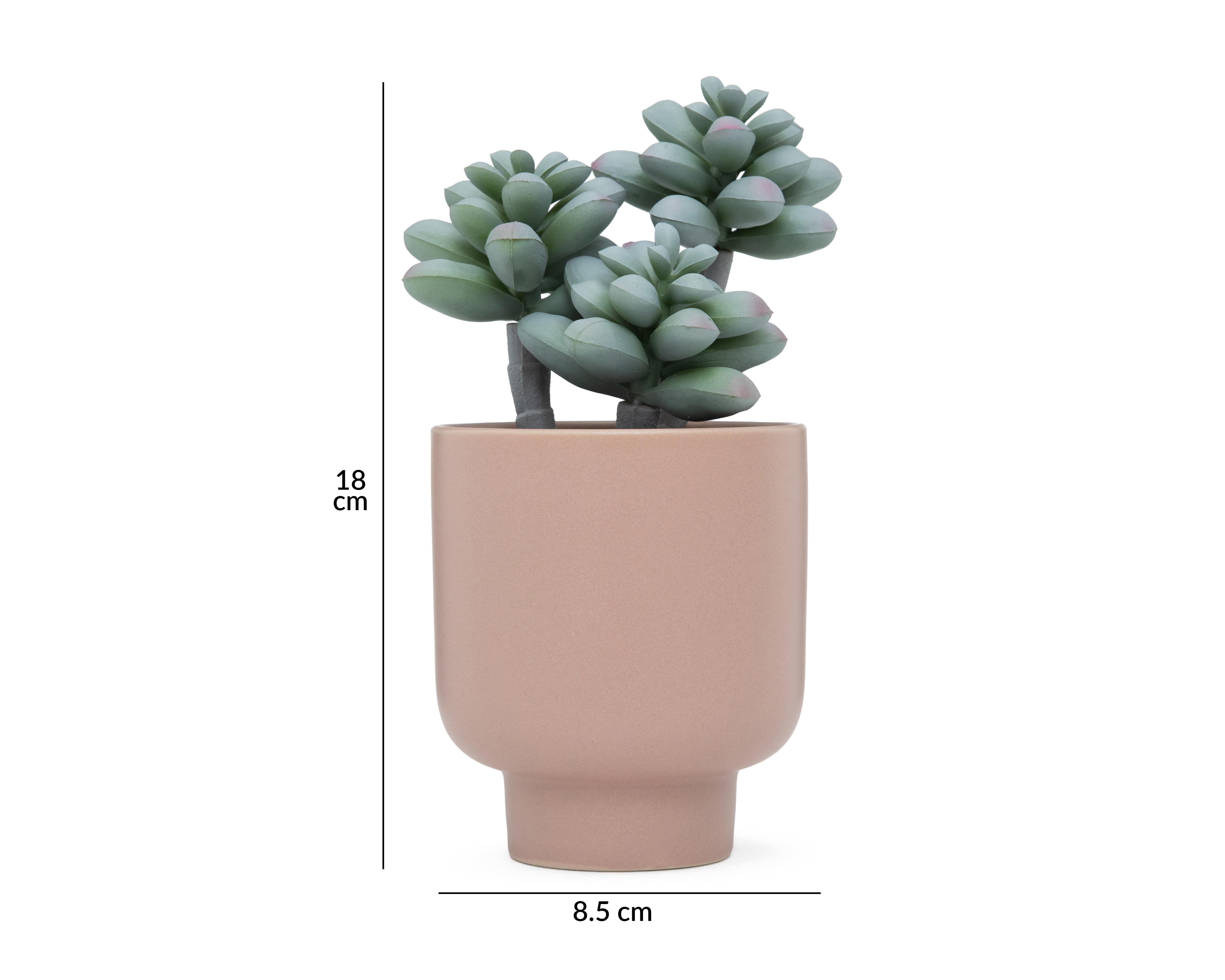 Foto 5 | Foto 5 | Suculenta Artificial con Maceta Starhaus 18 cm