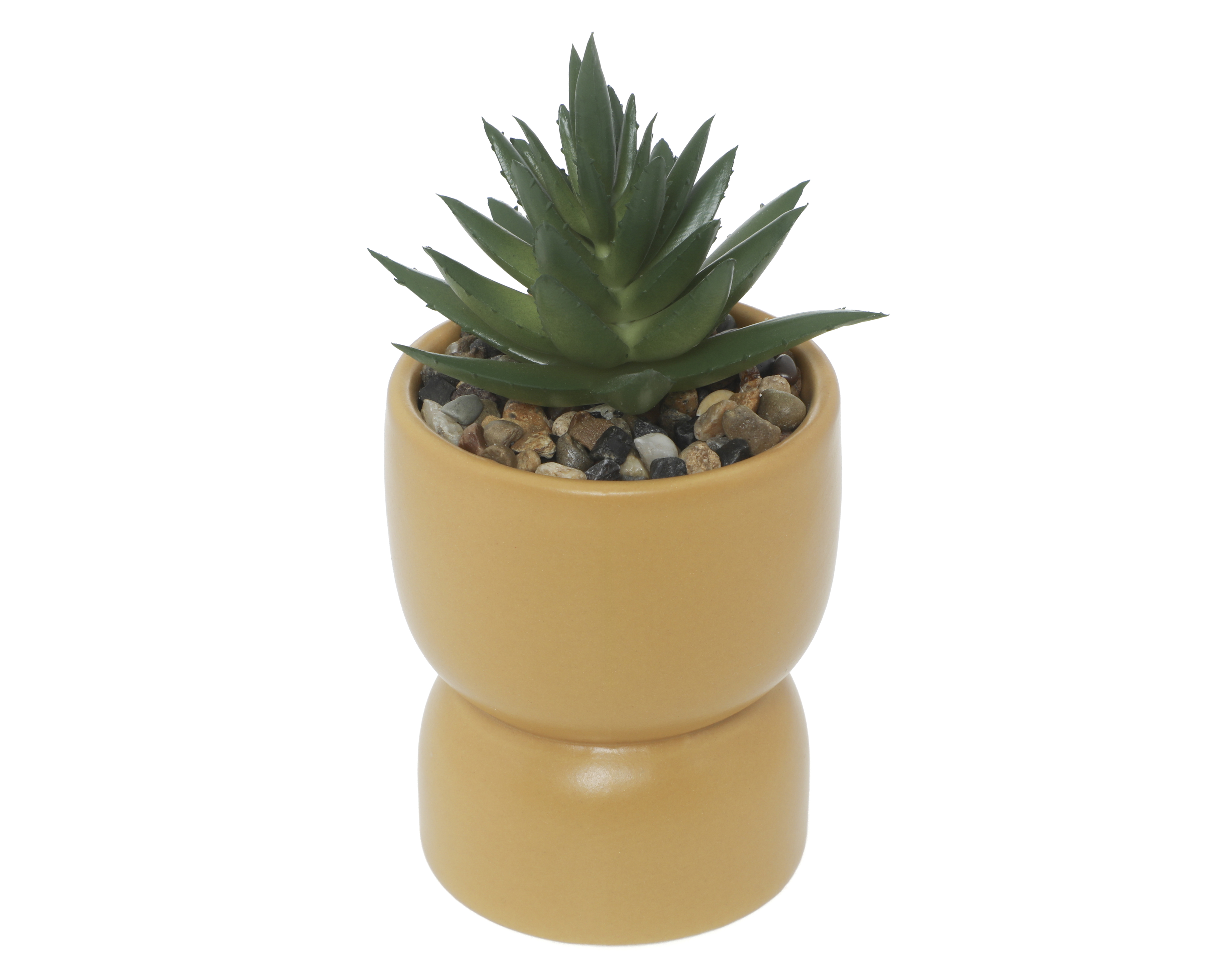 Foto 3 pulgar | Foto 2 | Suculenta Artificial con Maceta Starhaus 13 cm 3 Piezas