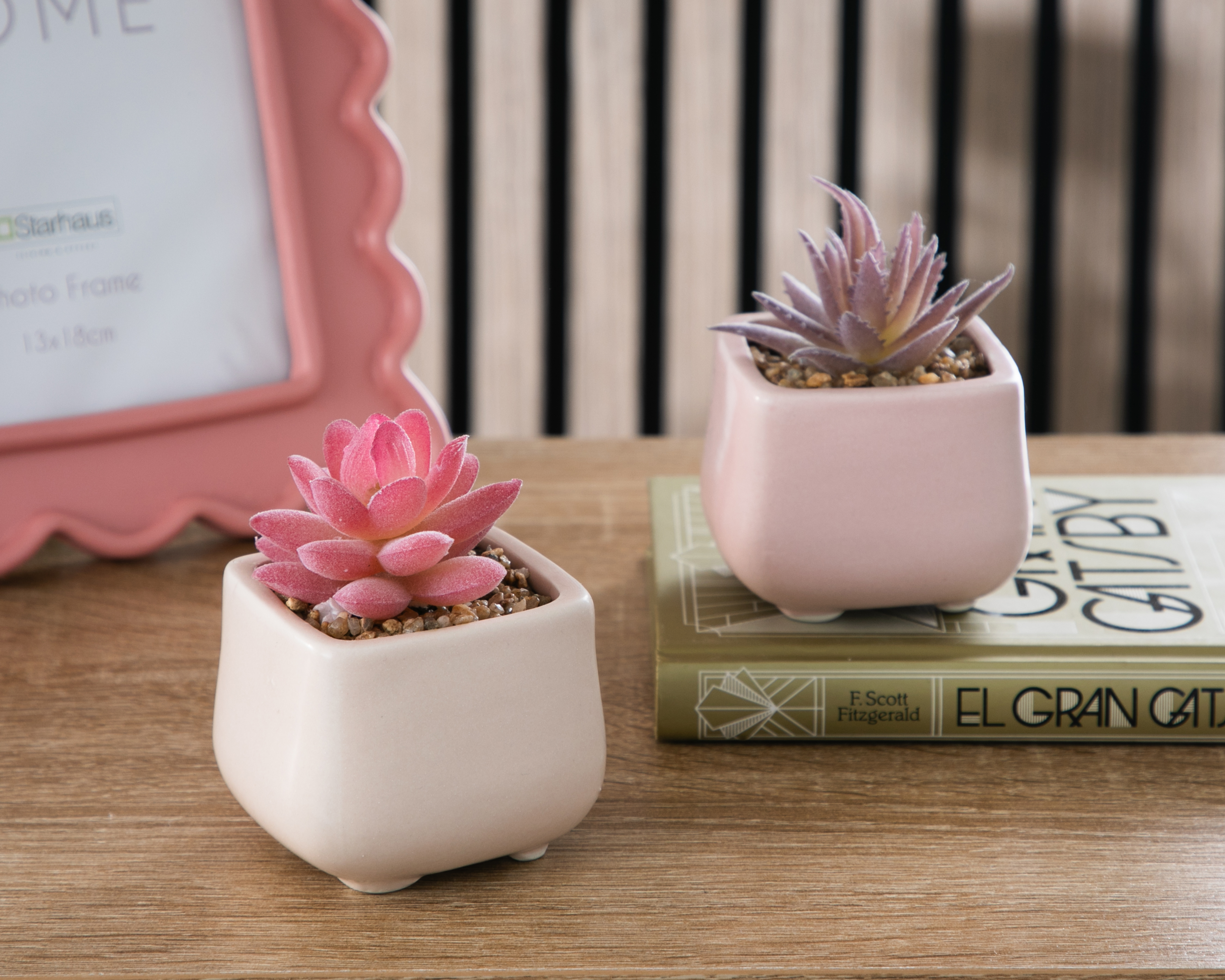 Foto 5 pulgar | Foto 4 | Suculenta Artificial Starhaus Vert 10 cm