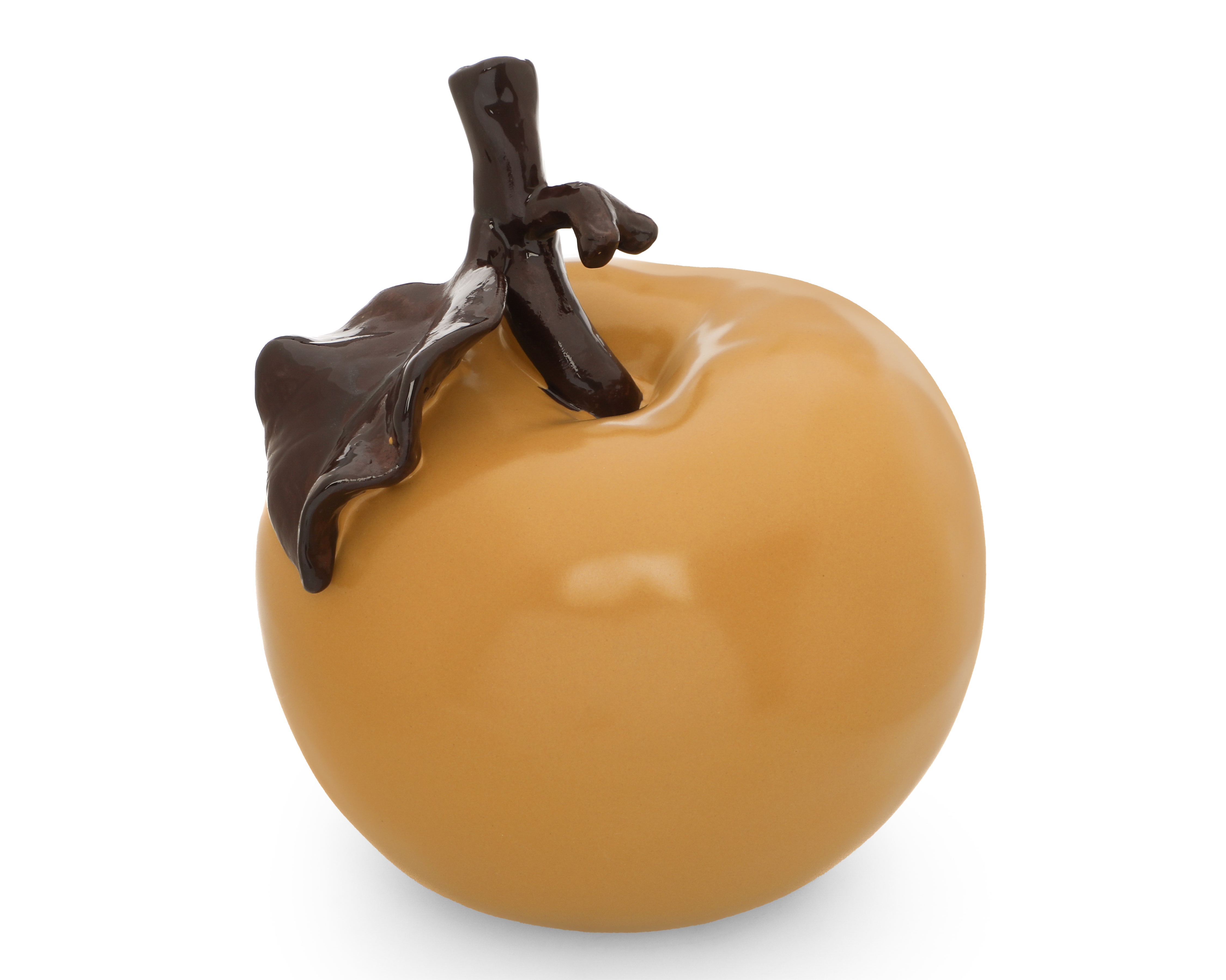 Foto 2 | Foto 2 | Escultura de Manzana Ocre de Cerámica