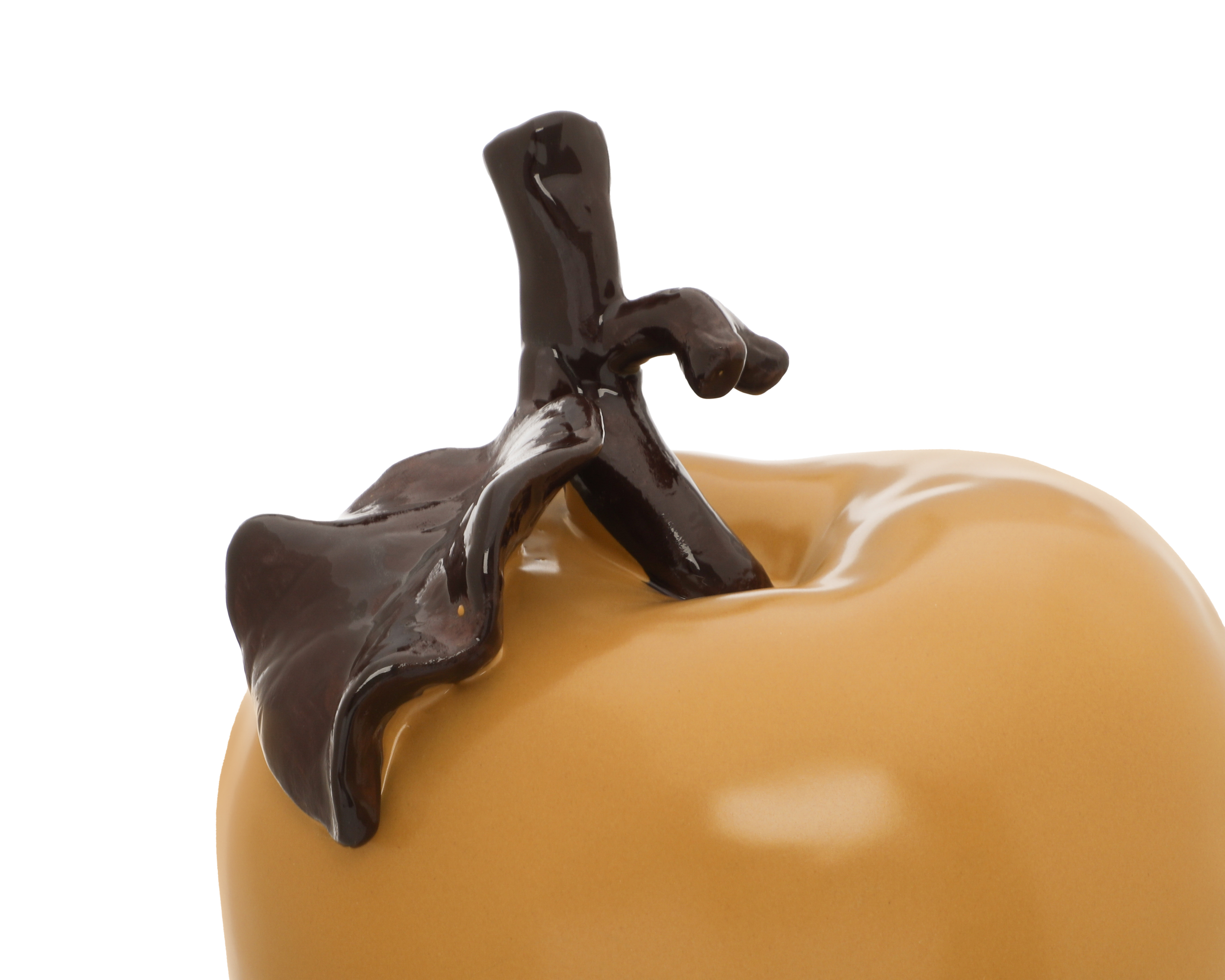 Foto 3 | Foto 3 | Escultura de Manzana Ocre de Cerámica