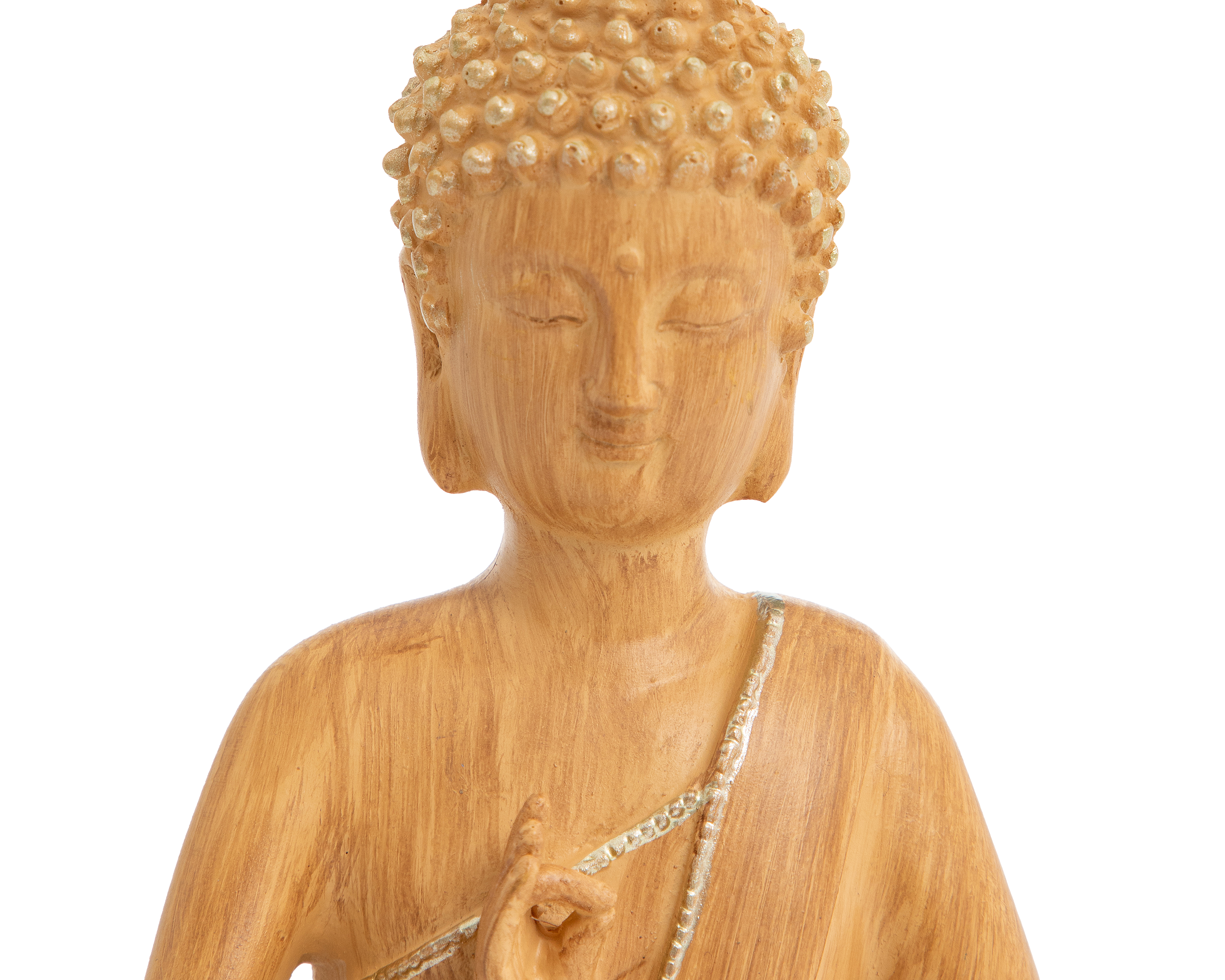 Foto 4 | Foto 4 | Figura Decorativa de Buda Alamys de Poliresina