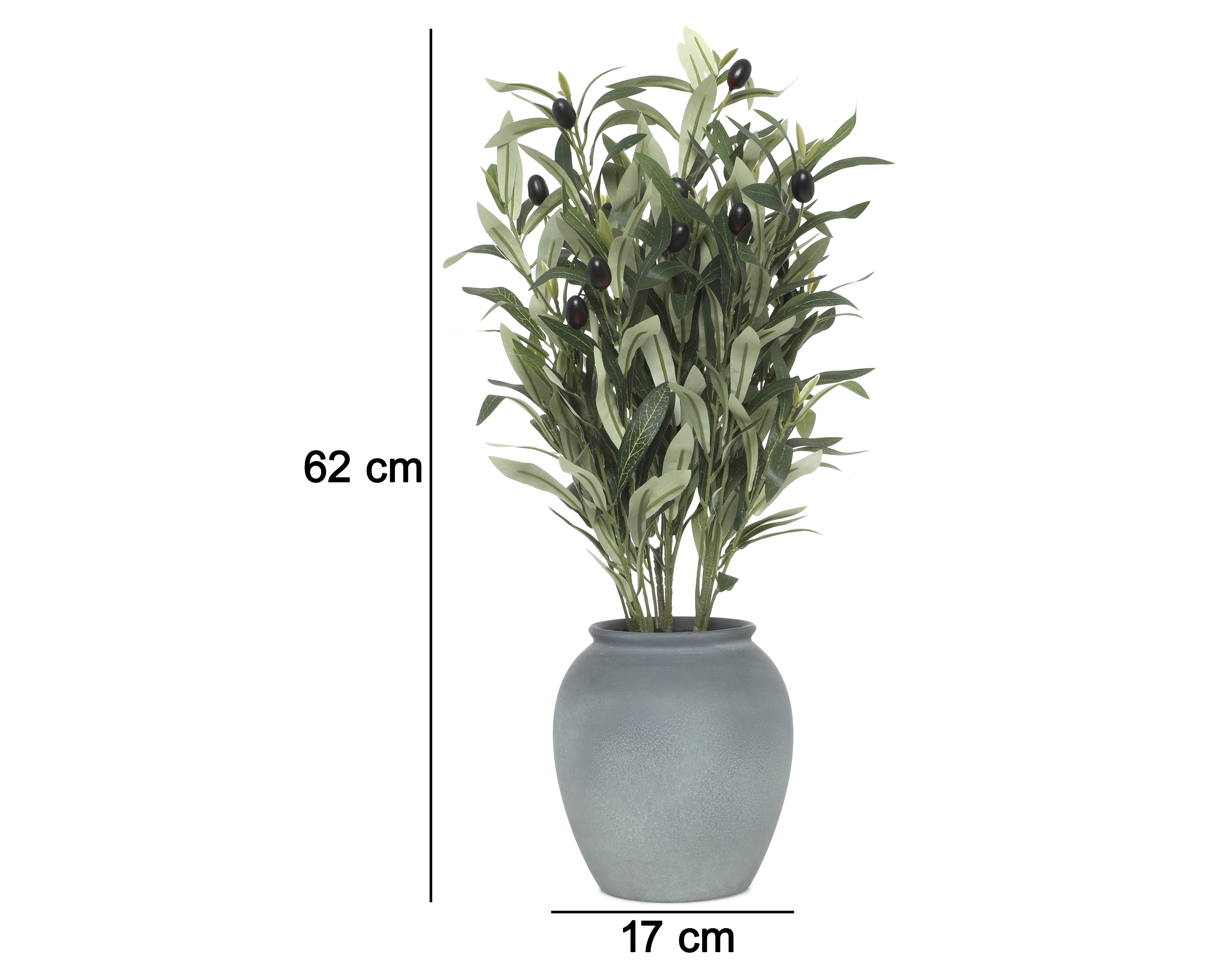 Foto 5 | Foto 5 | Planta Artificial con Maceta Starhaus 62 cm