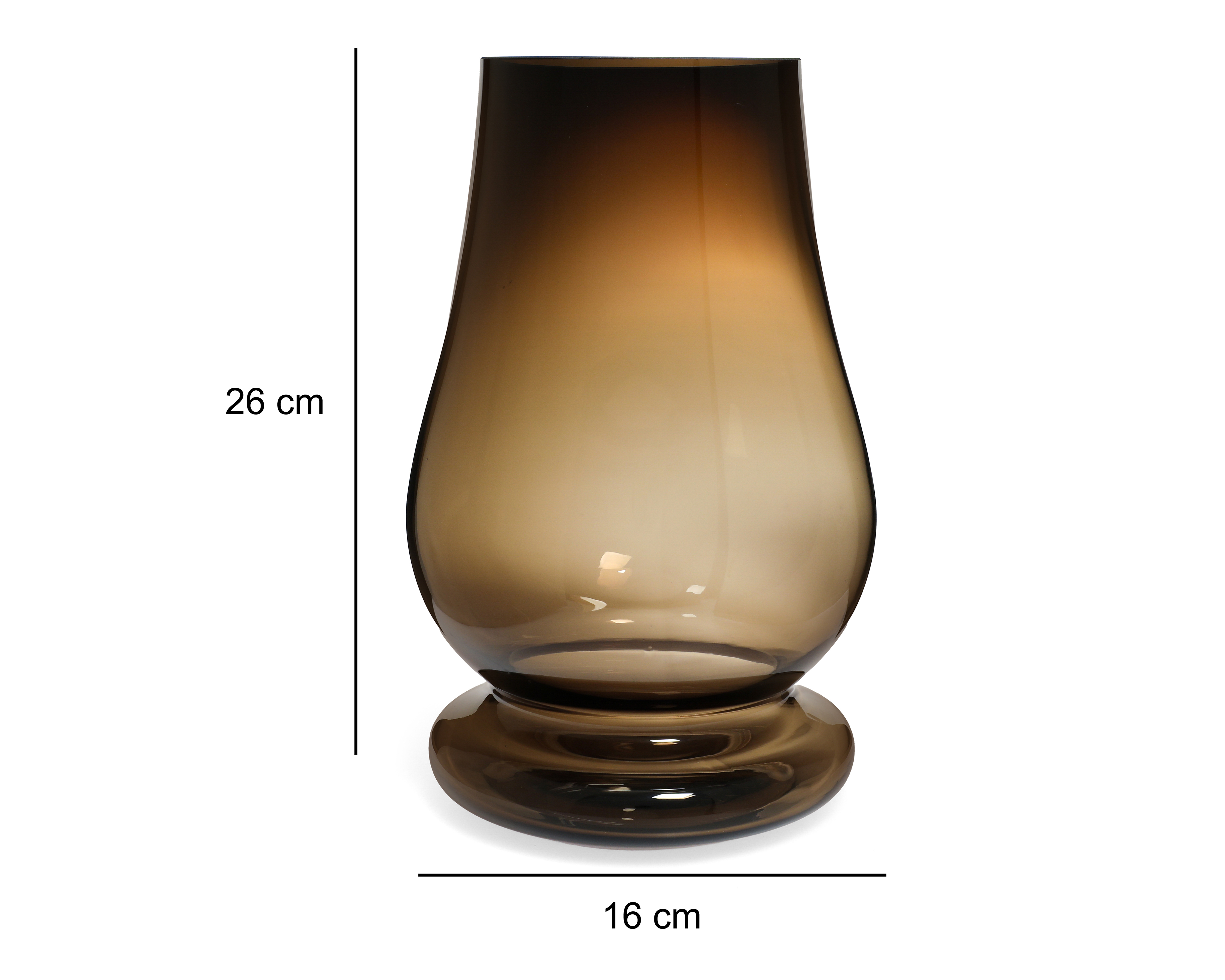 Foto 6 pulgar | Foto 5 | Portavela Fearghall de Vidrio