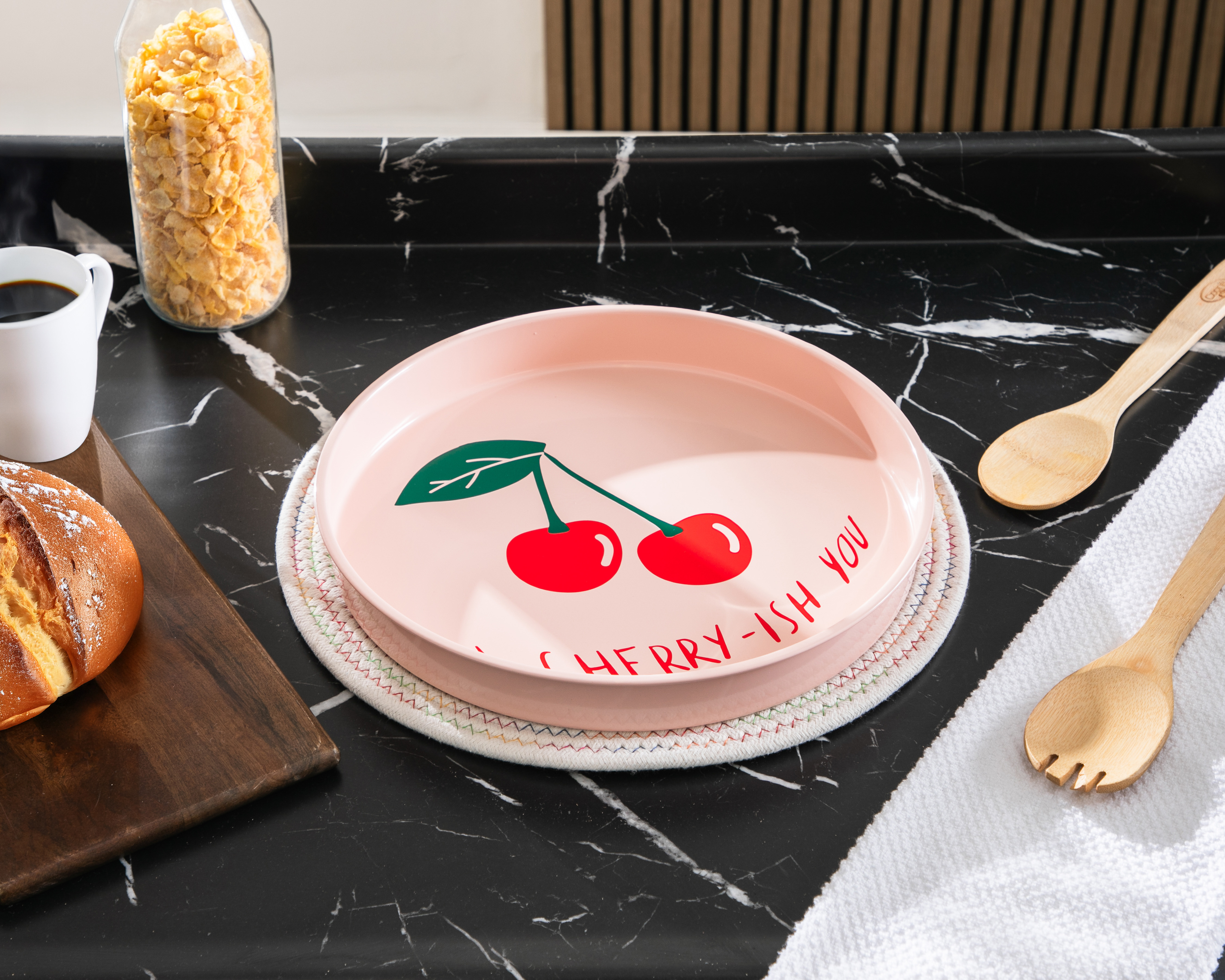 Foto 5 pulgar | Foto 4 | Charola Decorativa Redonda Cher de Cerámica