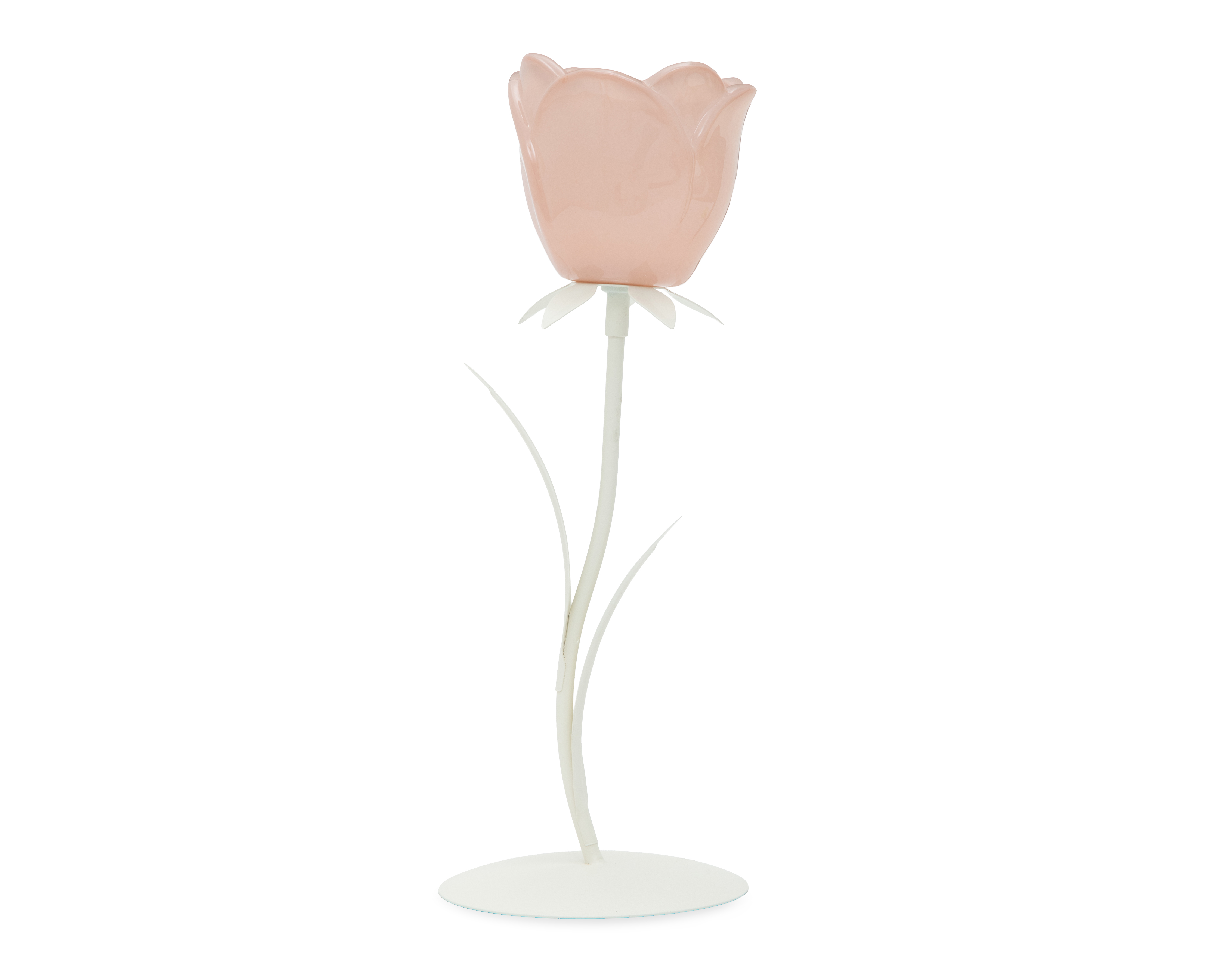 Candelero de Flor Light de Vidrio