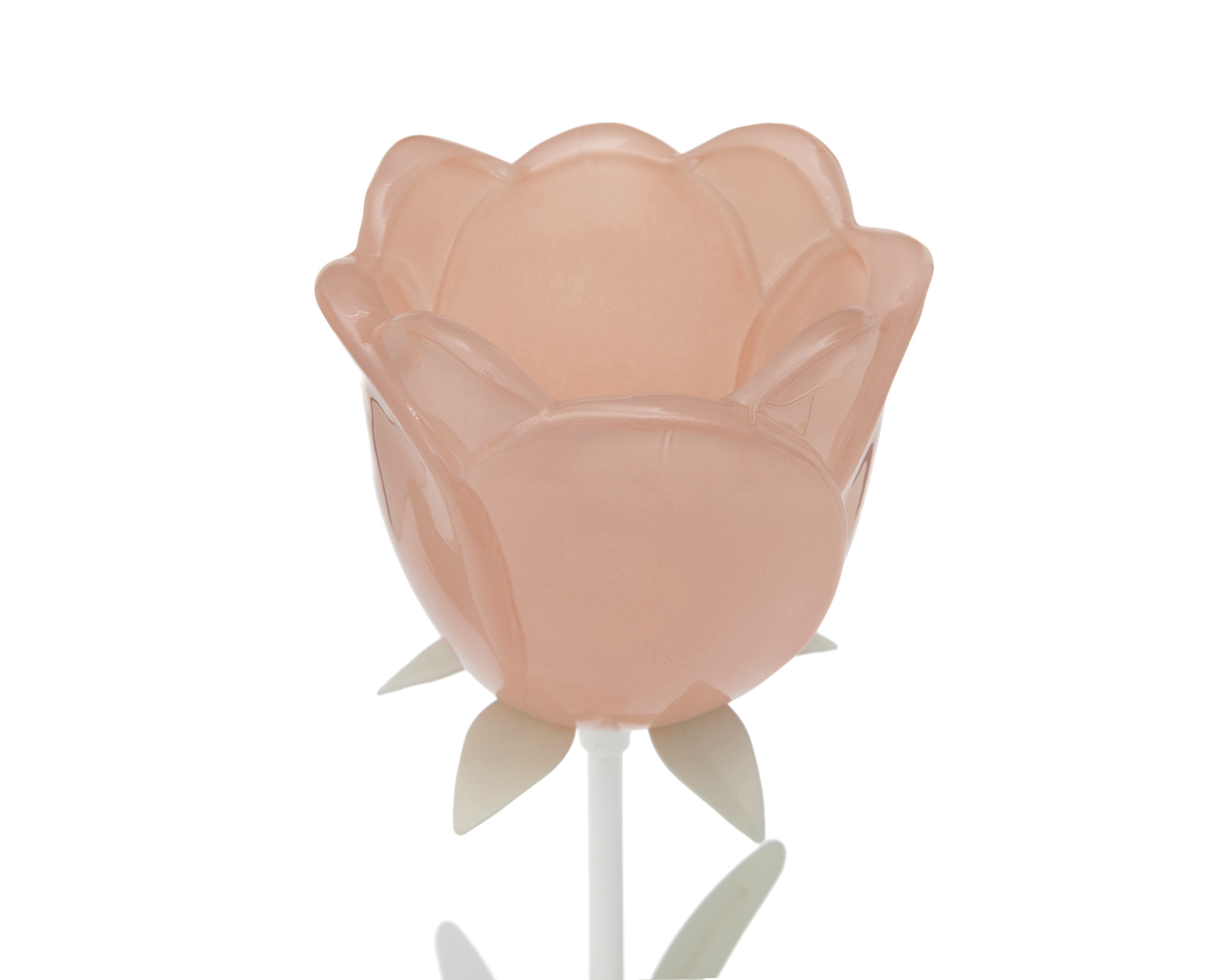 Foto 4 pulgar | Foto 3 | Candelabro de Flor Bruma de Vidrio