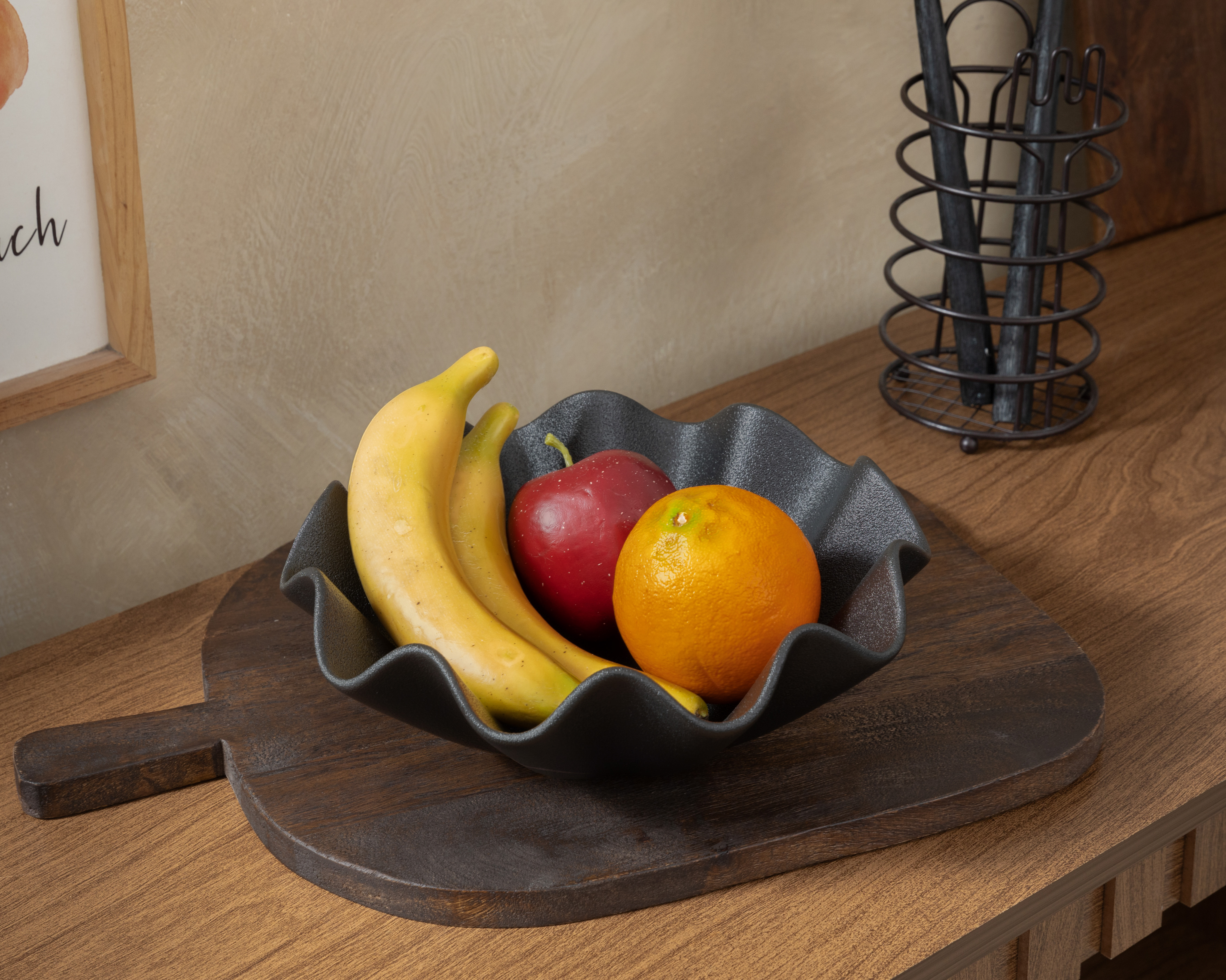 Foto 5 | Foto 4 | Platón Decorativo Faghin de Cerámica