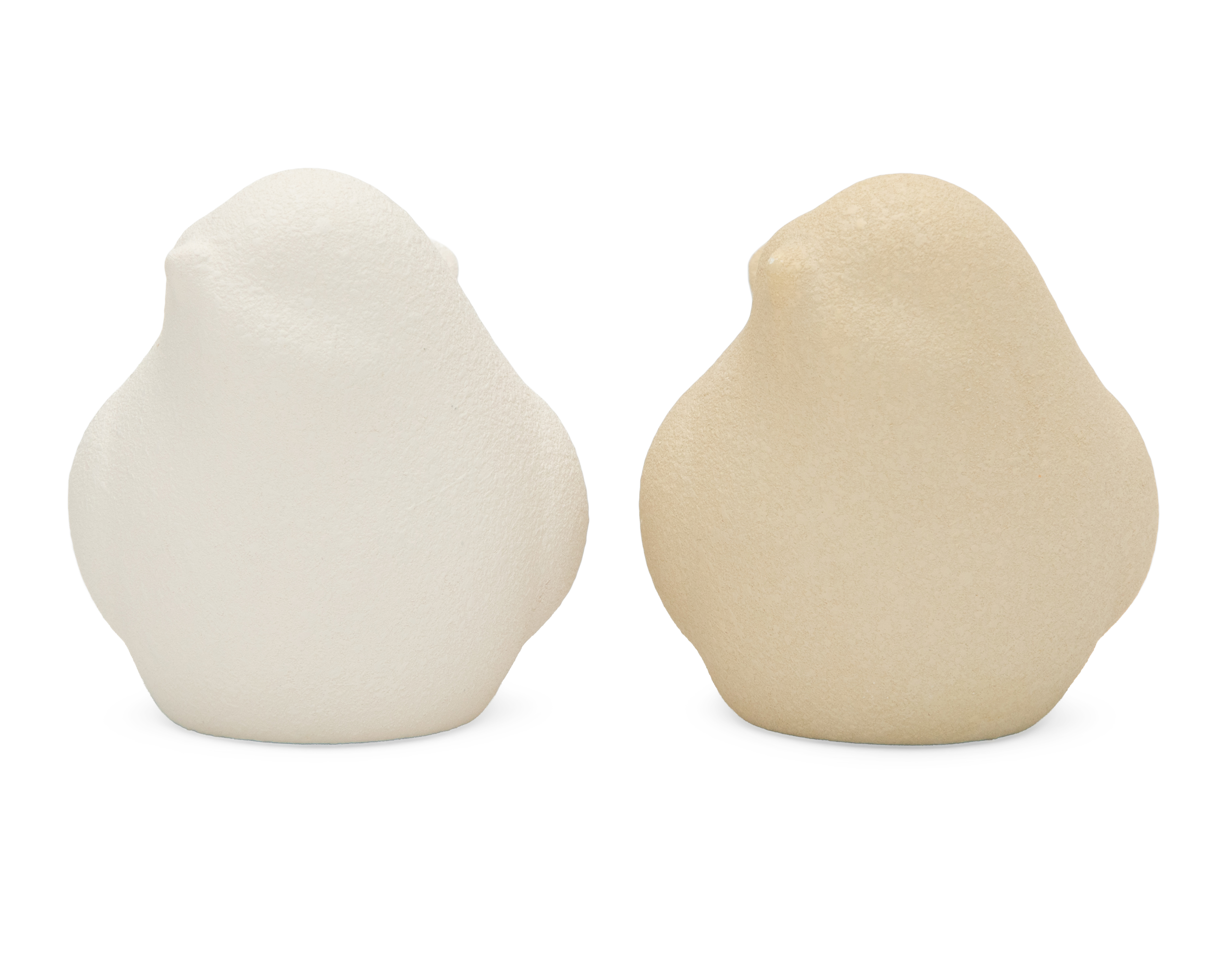 Foto 3 | Foto 3 | Escultura de Ave Raíz de Cerámica 2 Piezas