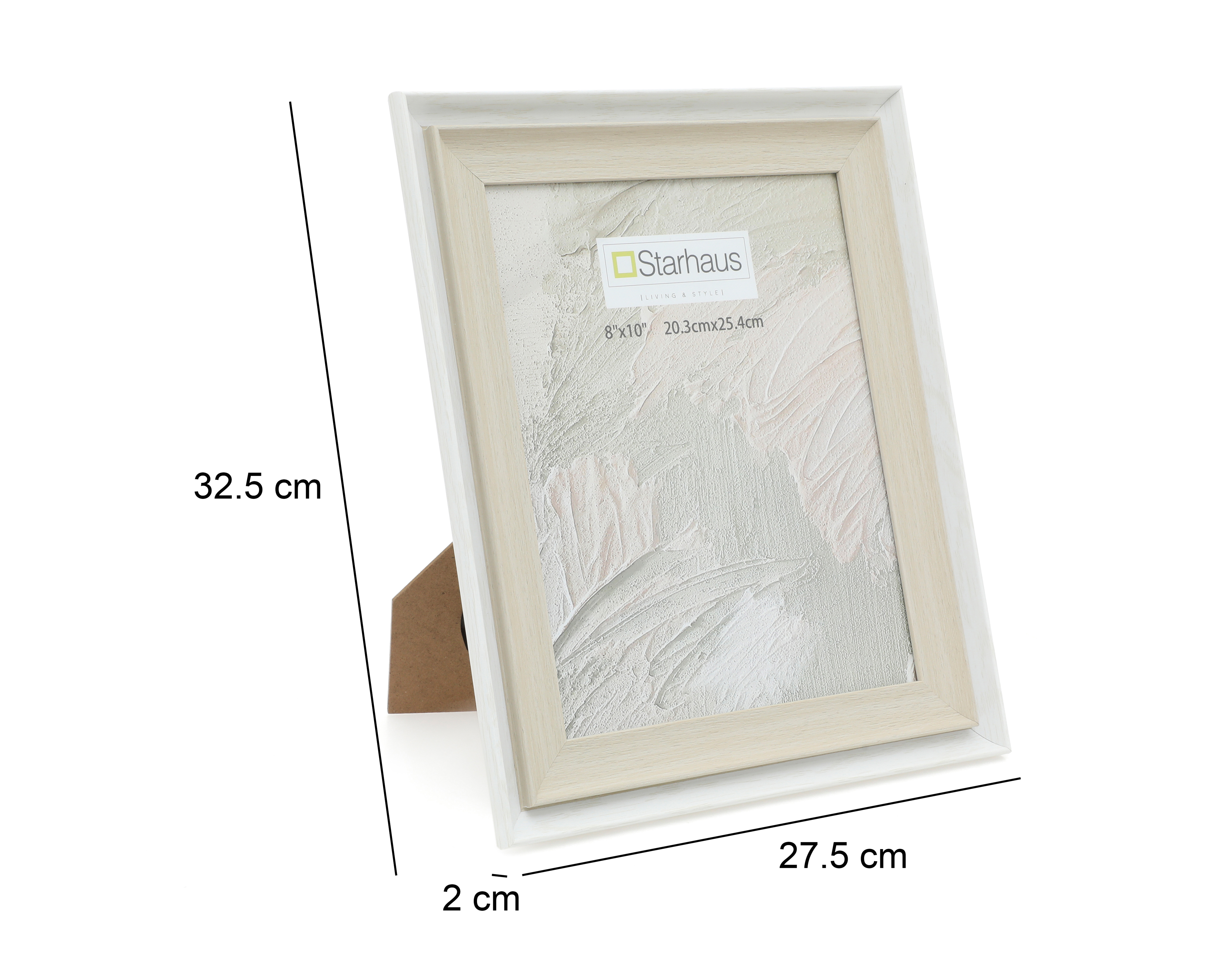 Foto 6 pulgar | Foto 5 | Portarretrato de Madera Starhaus 8 x 10 Pulgadas
