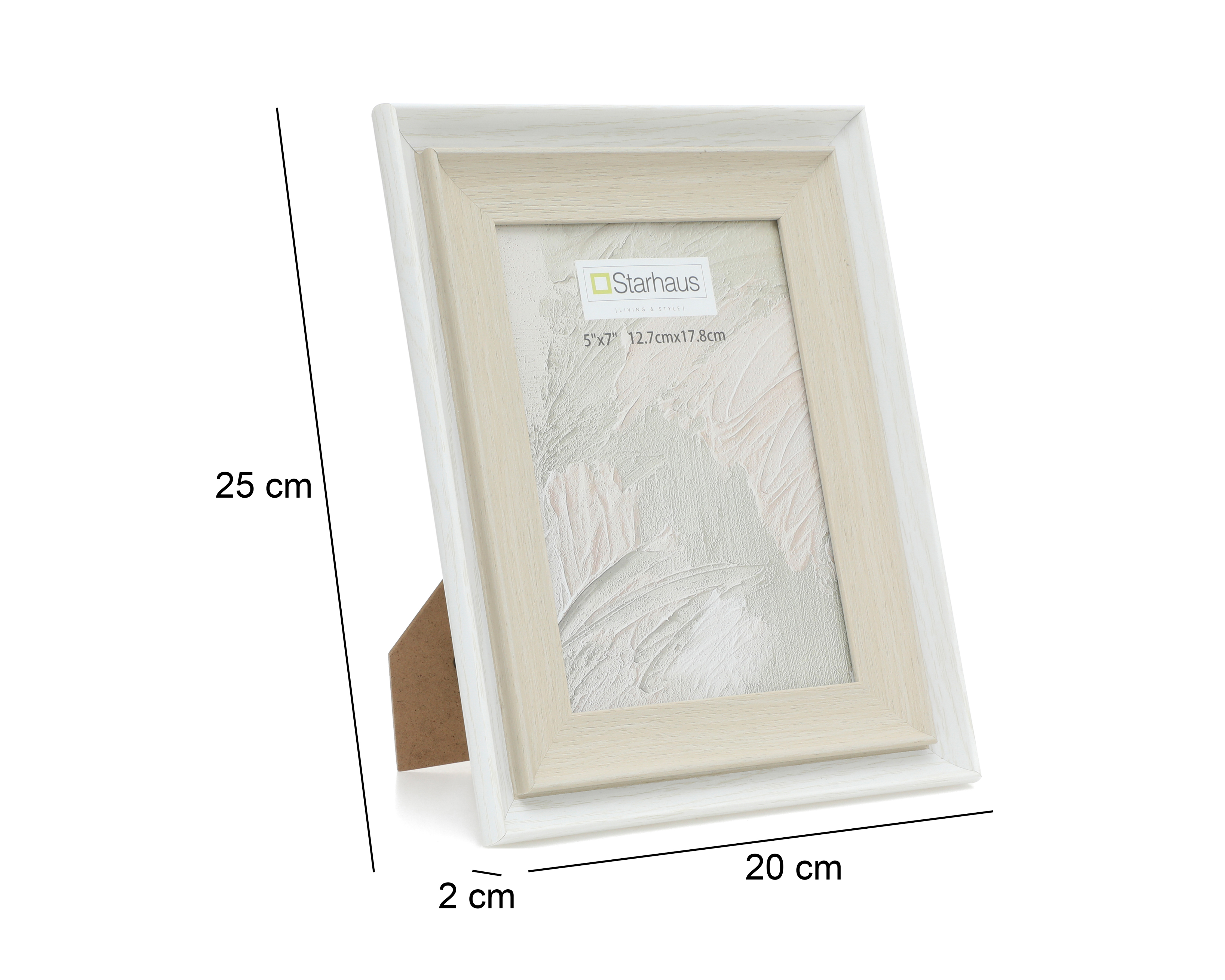 Foto 6 pulgar | Foto 5 | Portarretrato de Madera Starhaus 5 x 7 Pulgadas