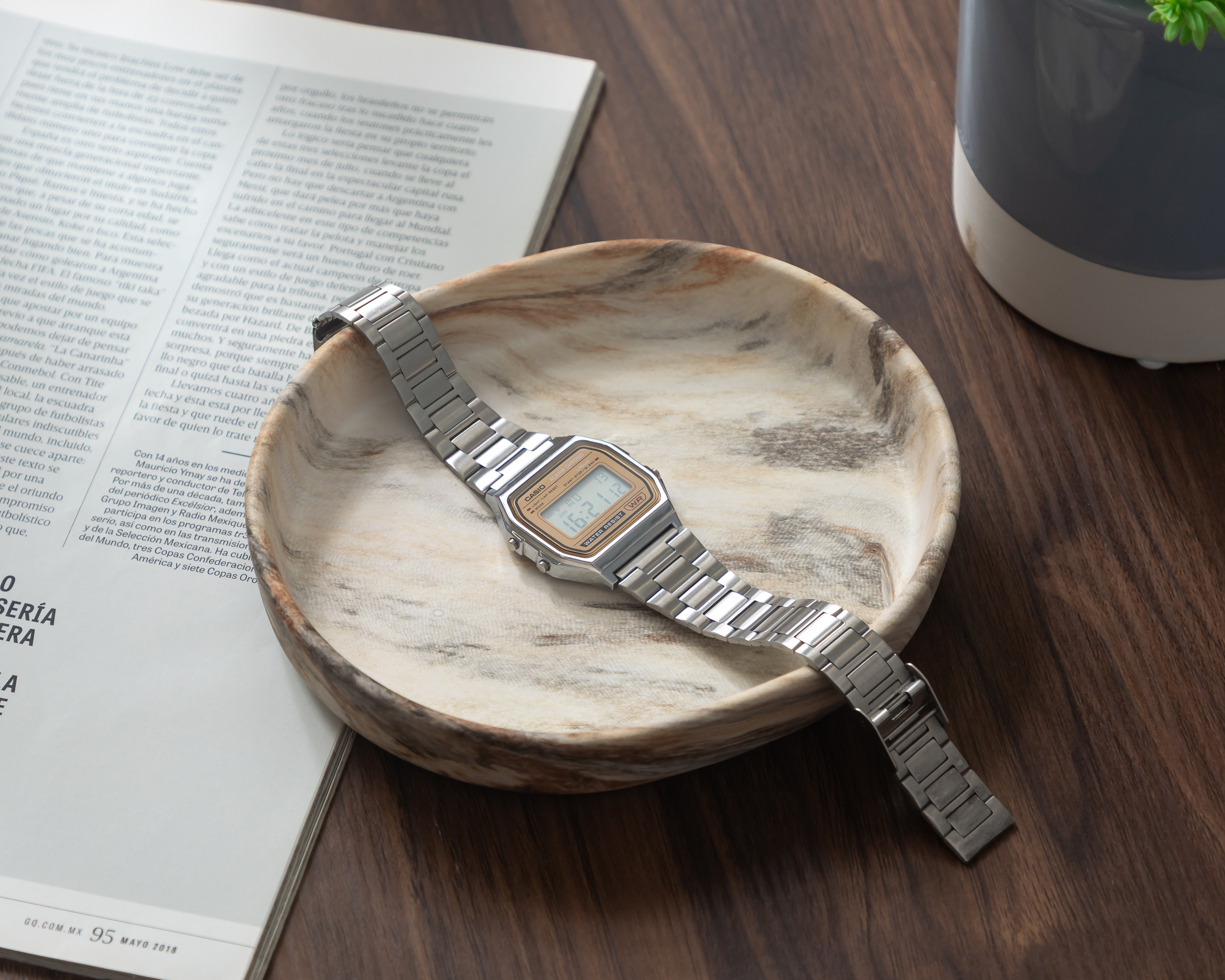 Foto 5 pulgar | Foto 4 | Charola Decorativa Redonda Warm de Cerámica