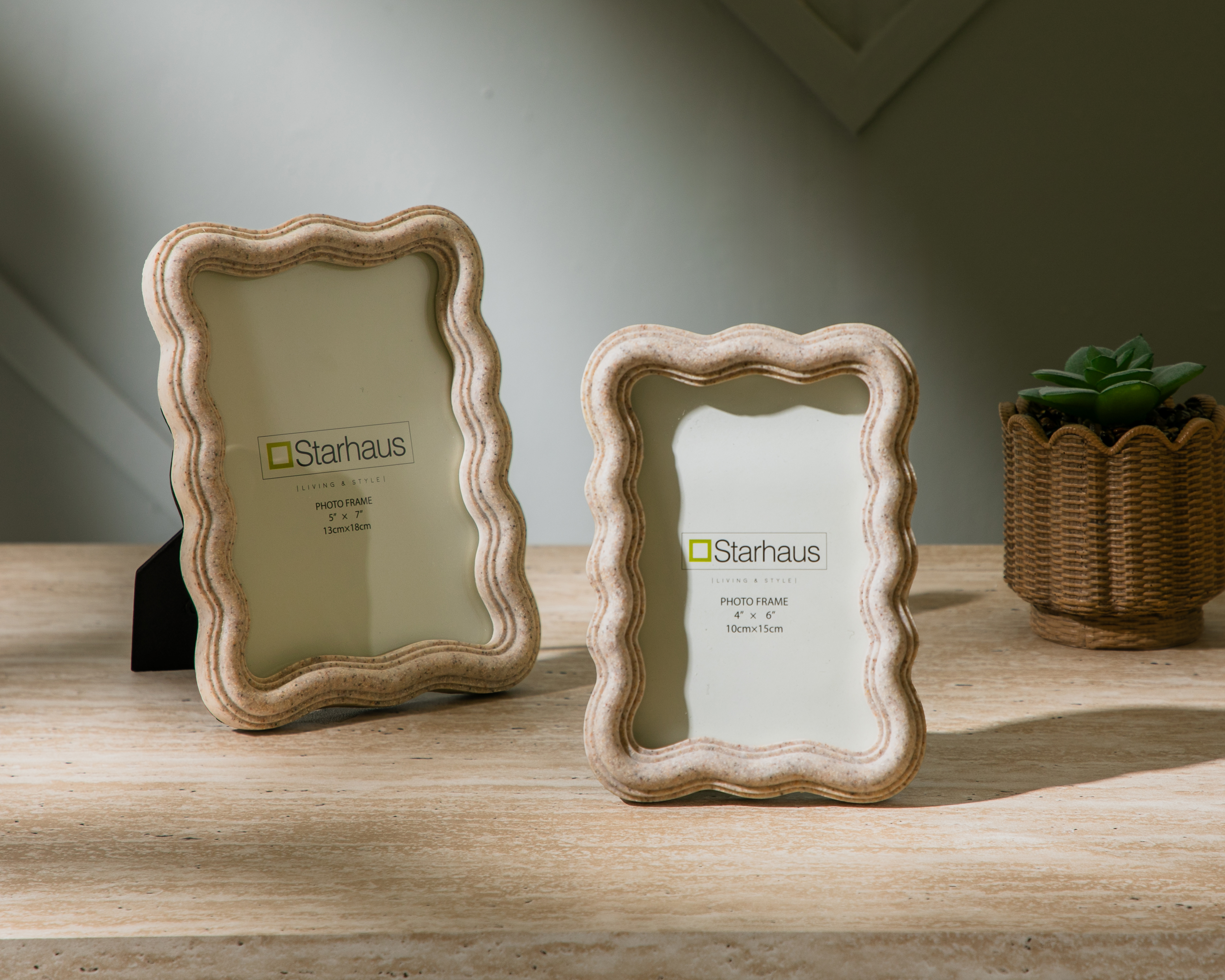 Foto 4 | Foto 4 | Portarretrato de Poliresina Starhaus 4 x 6 Pulgadas