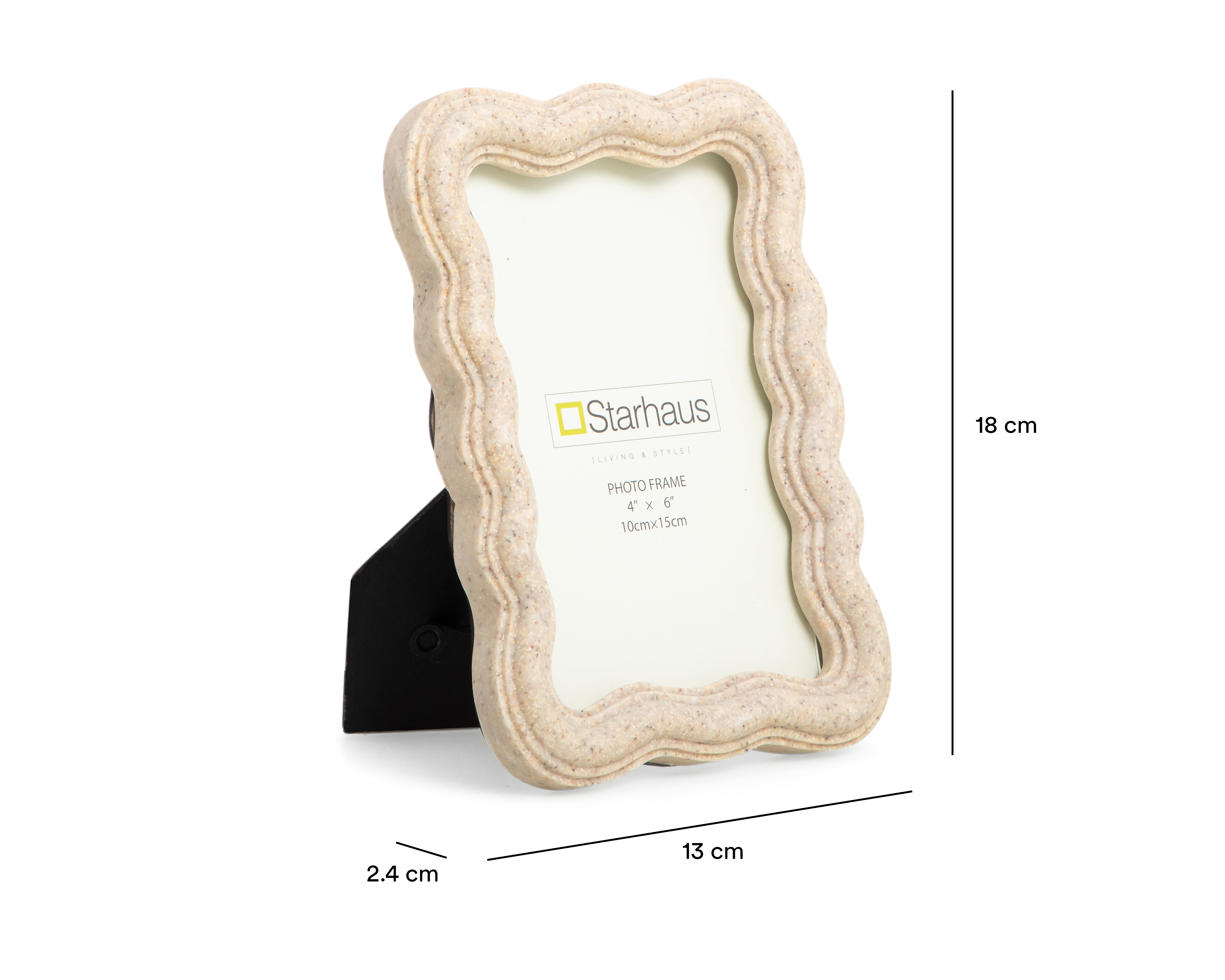 Foto 6 pulgar | Foto 5 | Portarretrato de Poliresina Starhaus 4 x 6 Pulgadas