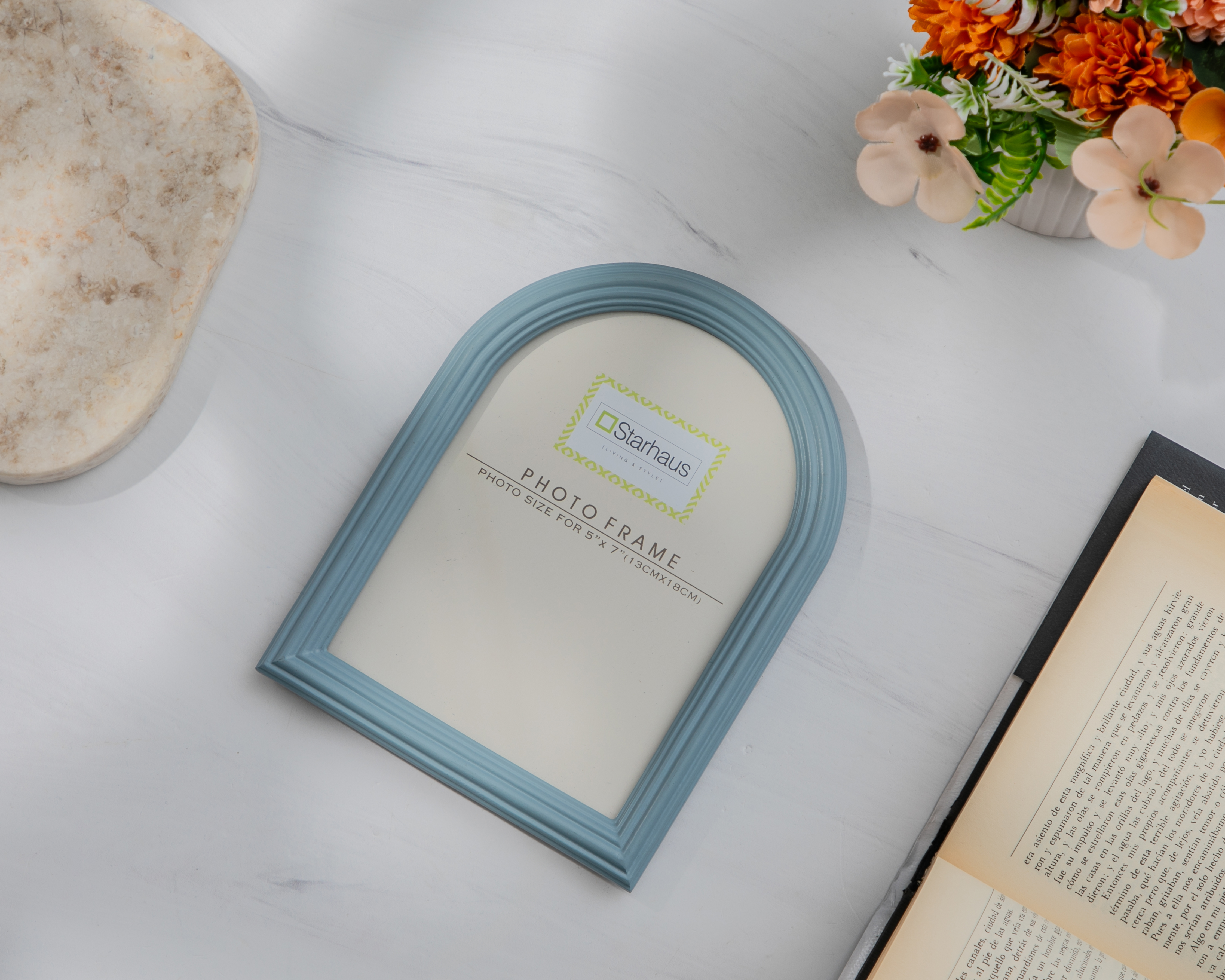 Foto 4 | Foto 4 | Portarretrato de Poliresina Starhaus 5 x 7 Pulgadas