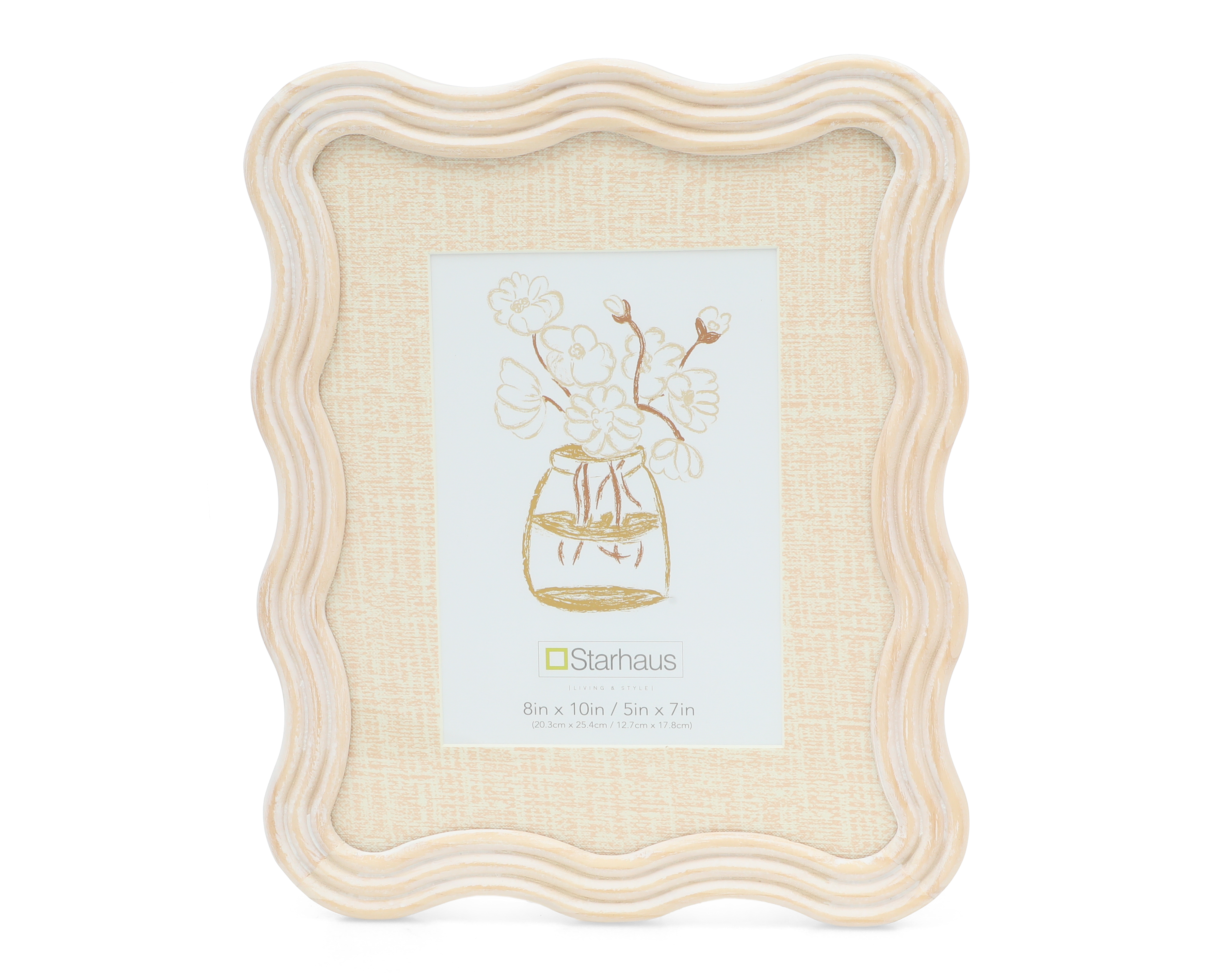 Foto 2 pulgar | Foto 1 | Portarretrato de Madera de Pino Starhaus 5 x 7 Pulgadas