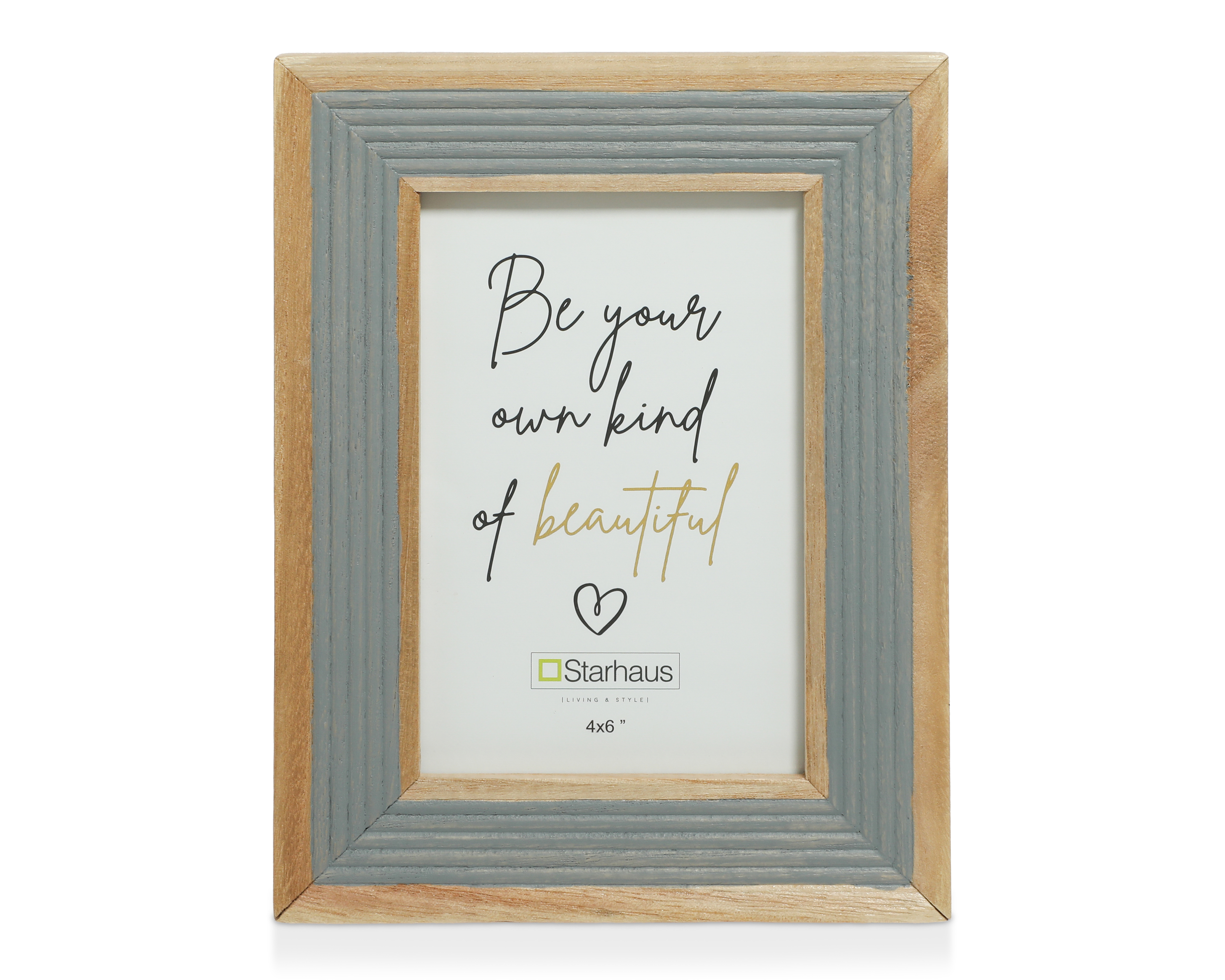 Portarretrato de Madera Starhaus 4 x 6 Pulgadas