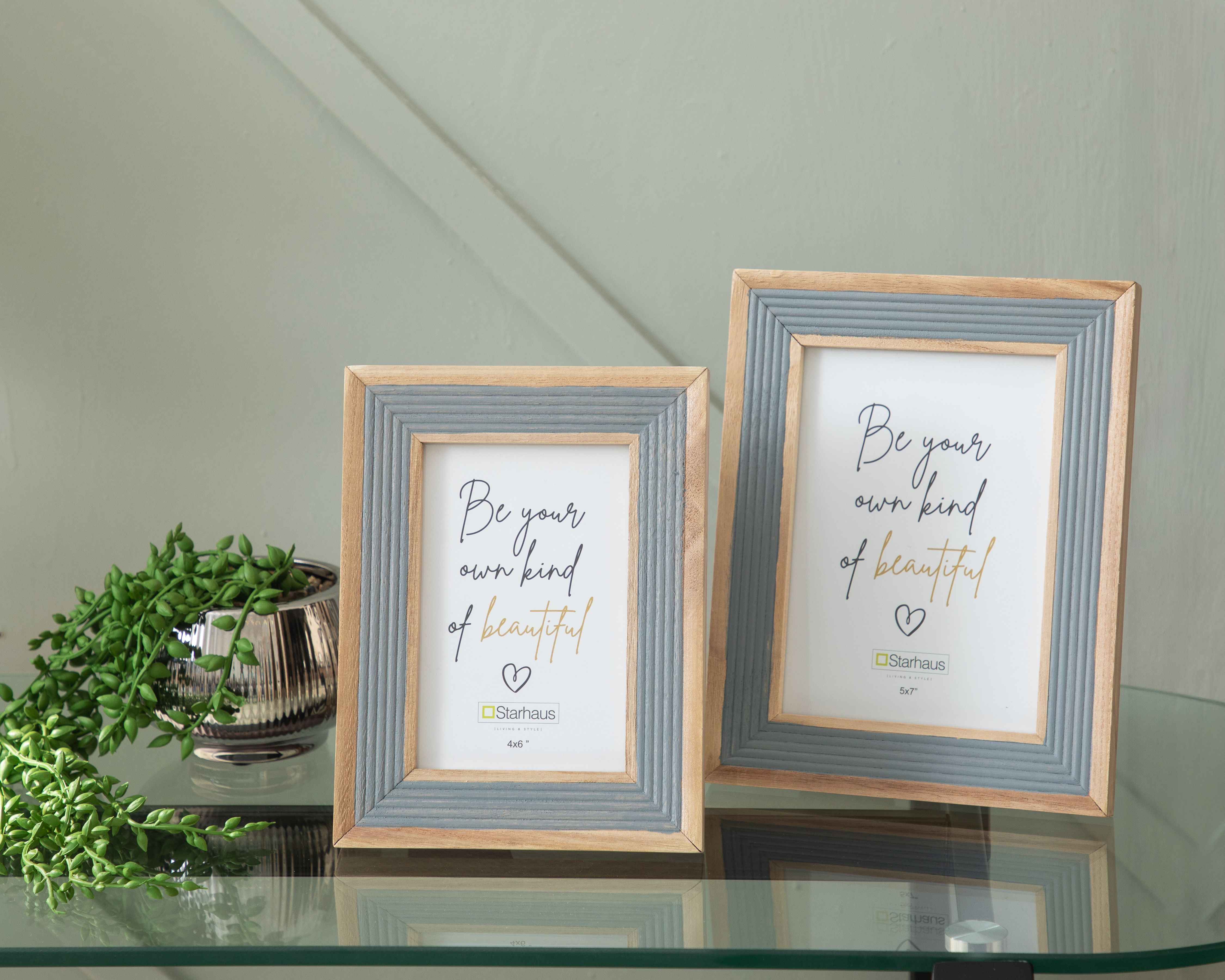 Foto 5 pulgar | Foto 4 | Portarretrato de Madera Starhaus 4 x 6 Pulgadas