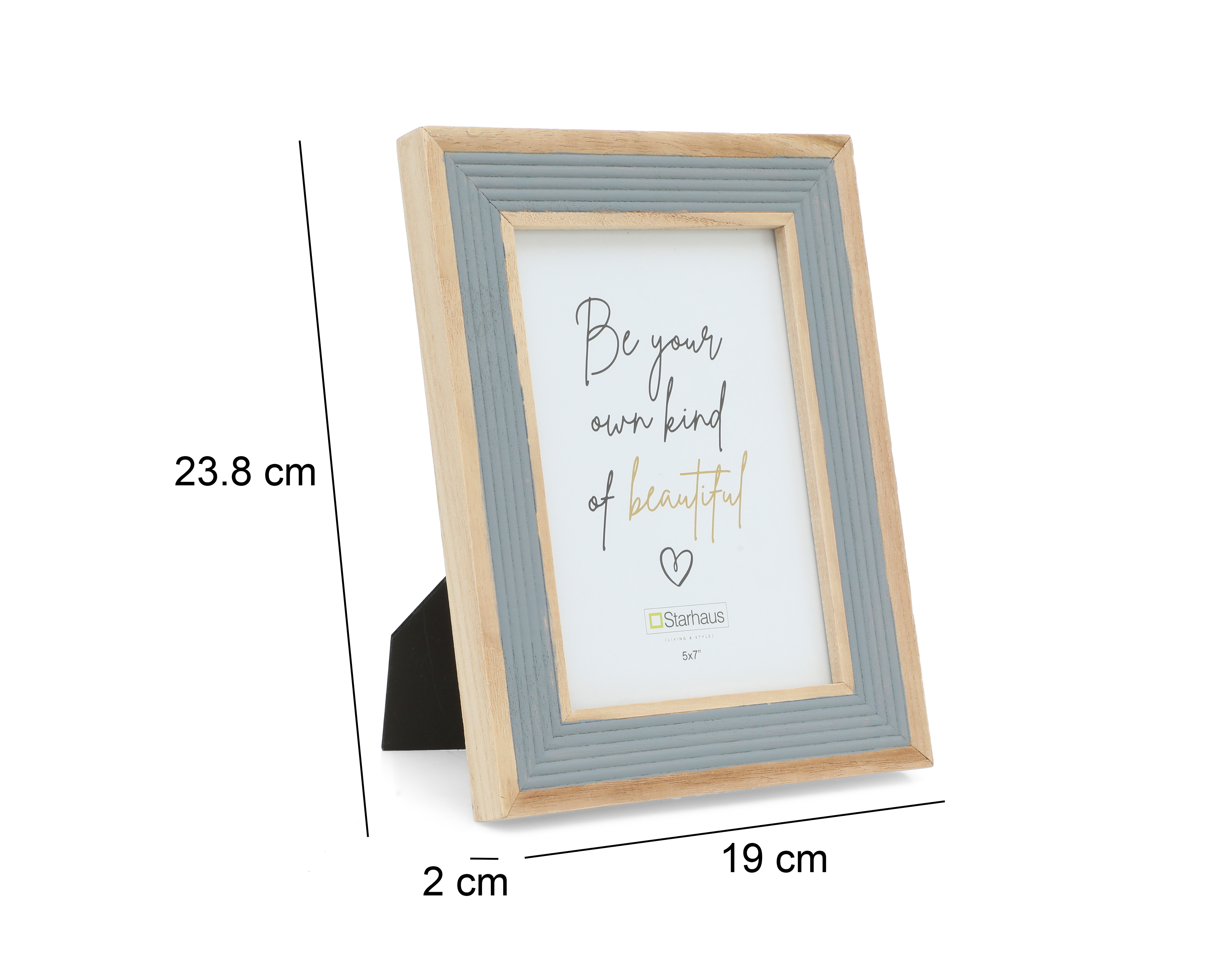 Foto 6 pulgar | Foto 5 | Portarretrato de Madera Starhaus 5 x 7 Pulgadas