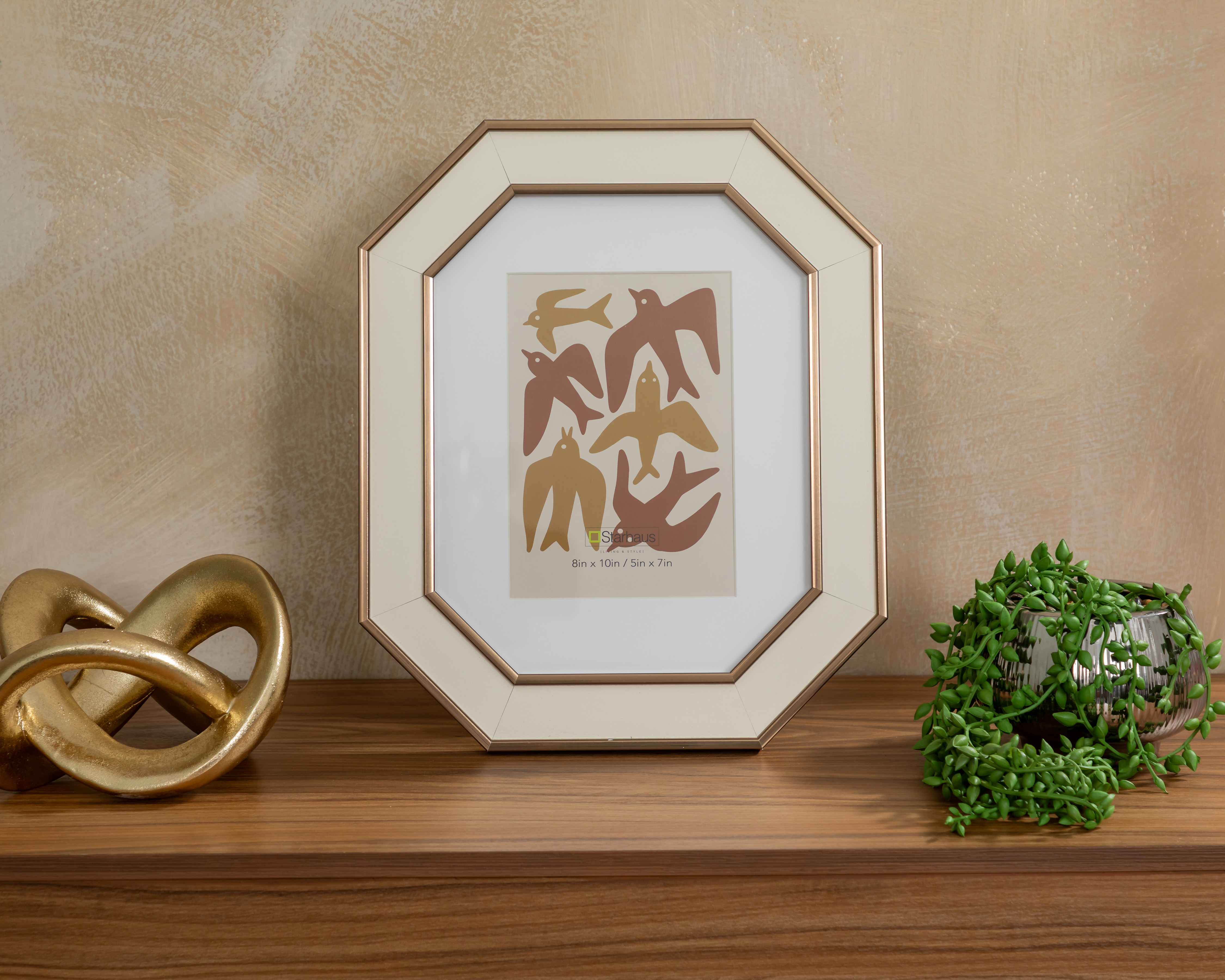 Foto 4 | Foto 4 | Portarretrato de Poliestireno Starhaus 8 x 10 y 5 x 7 Pulgadas