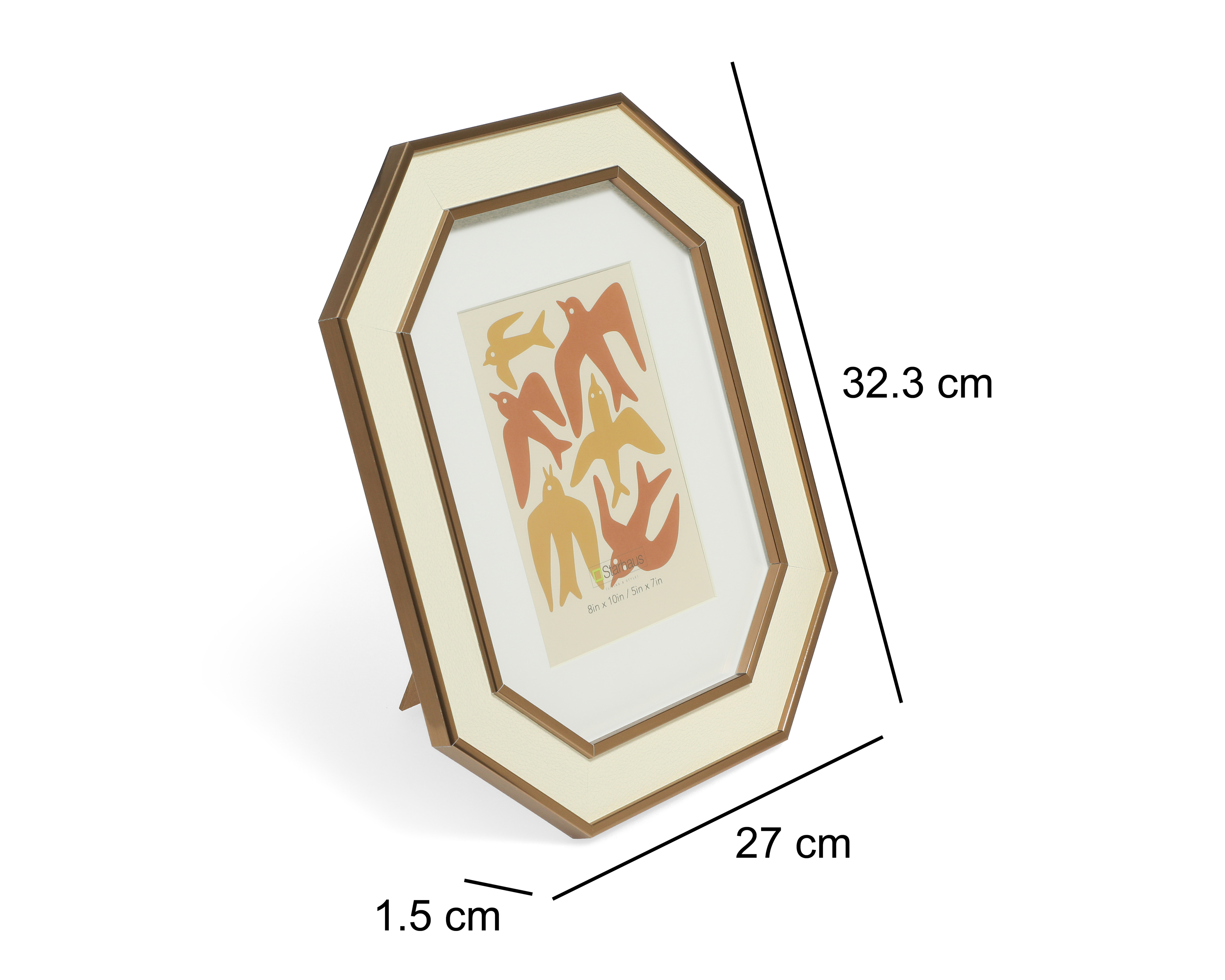 Foto 5 | Foto 5 | Portarretrato de Poliestireno Starhaus 8 x 10 y 5 x 7 Pulgadas