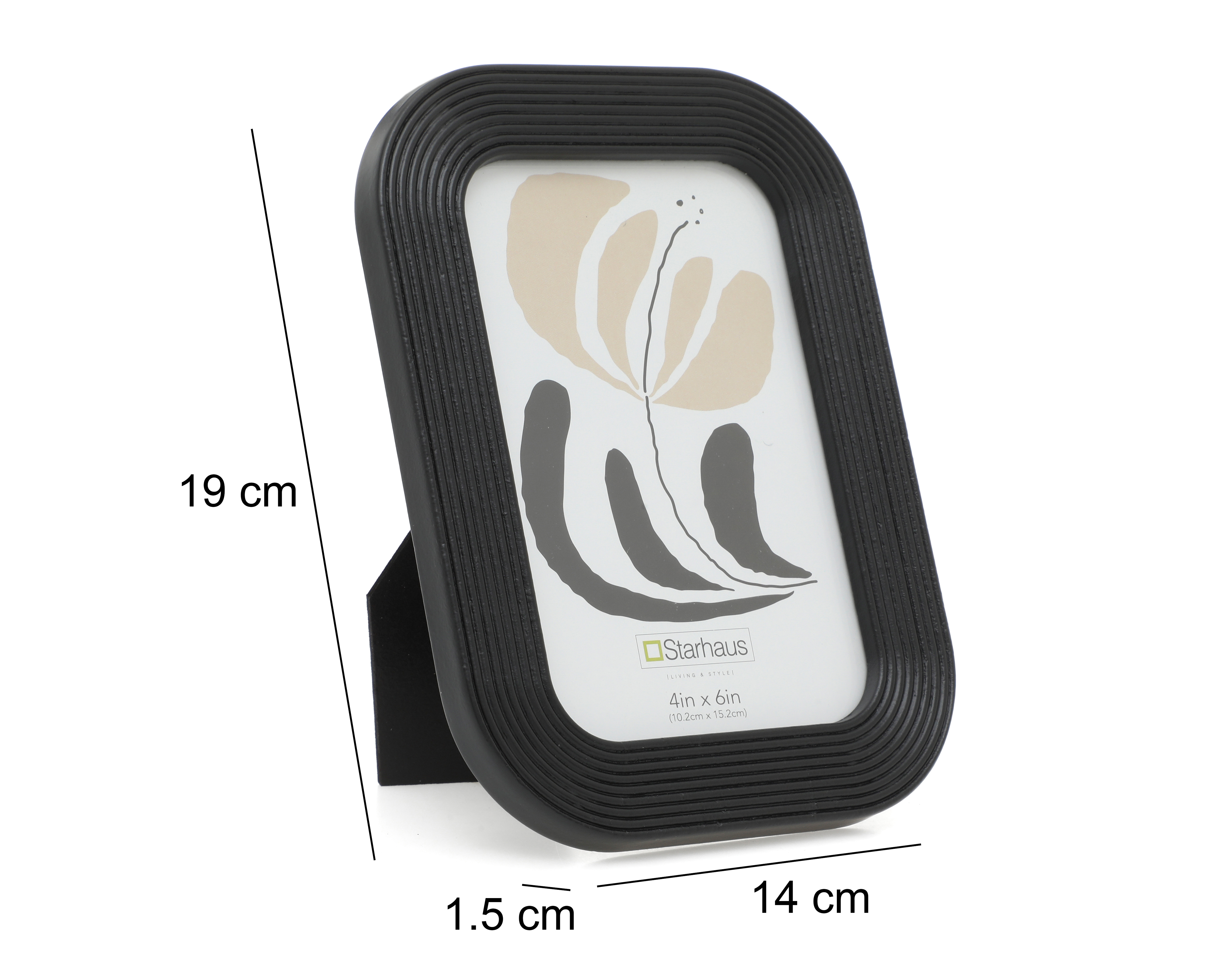 Foto 6 pulgar | Foto 5 | Portarretrato de Madera Starhaus 4 x 6 Pulgadas