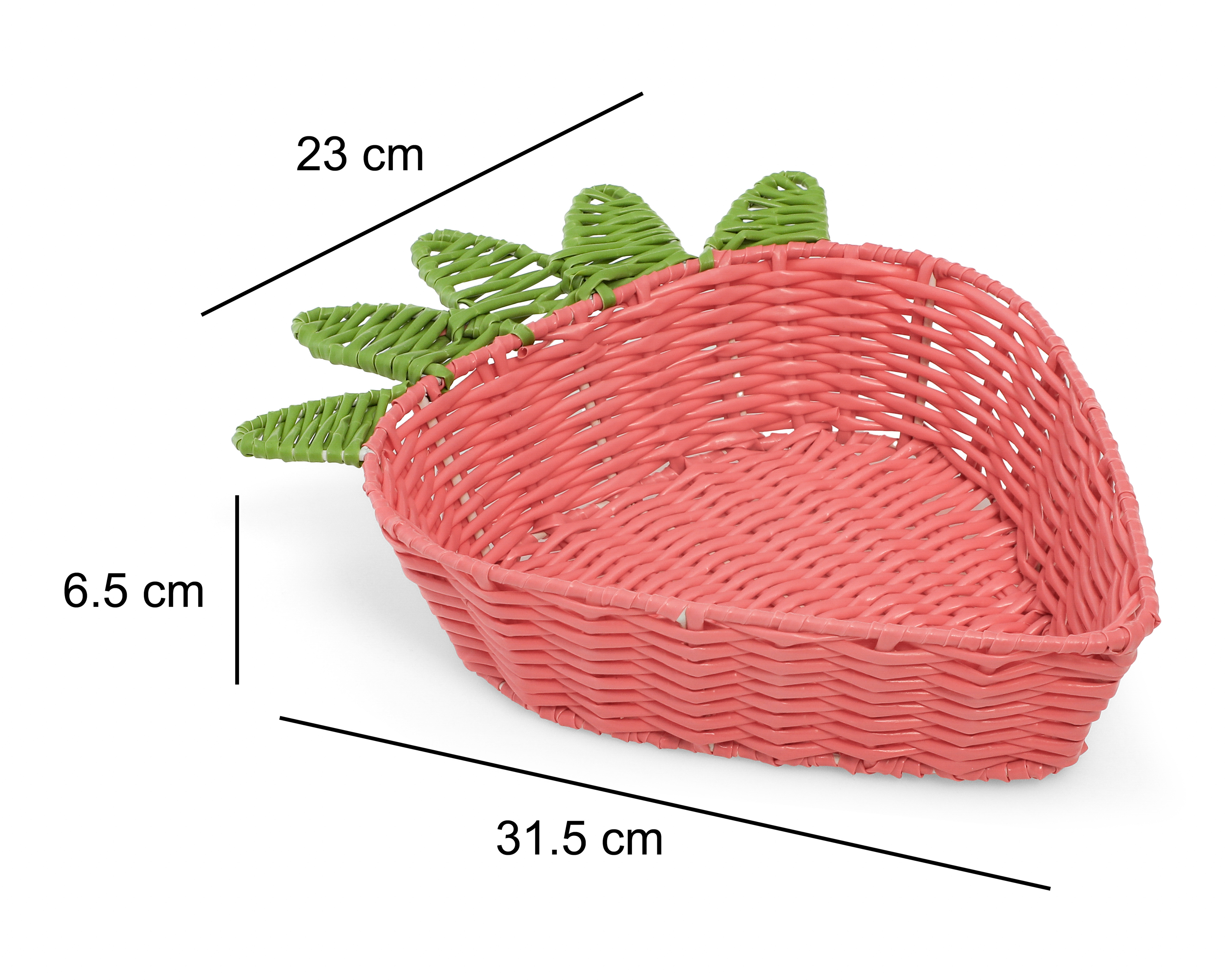 Foto 5 | Foto 5 | Charola Decorativa de Fresa Glennis de Plástico