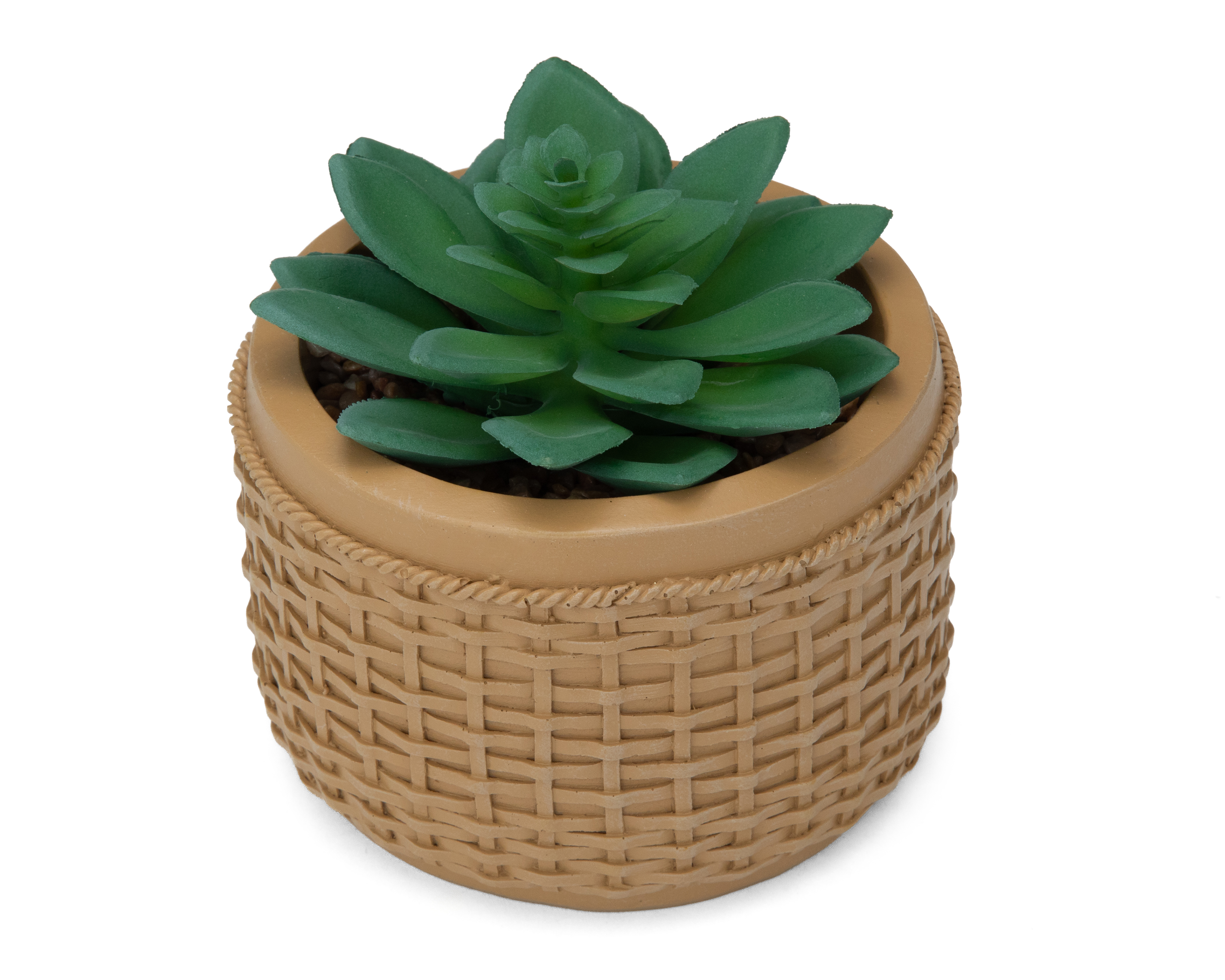 Foto 3 pulgar | Foto 2 | Suculenta Artificial con Maceta Starhaus 10.5 cm