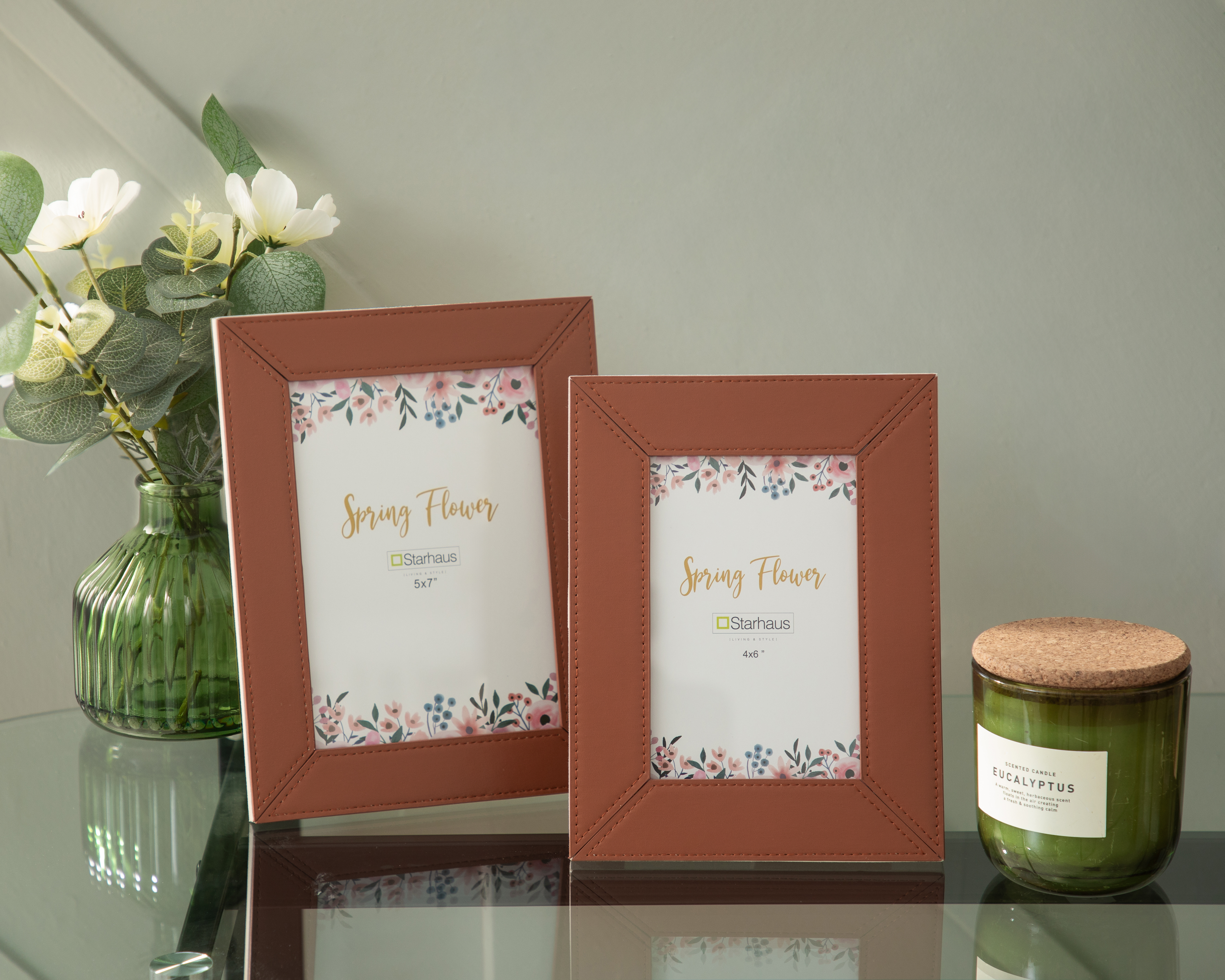 Foto 5 pulgar | Foto 4 | Portarretrato de Plástico y Madera Starhaus 5 x 7 Pulgadas