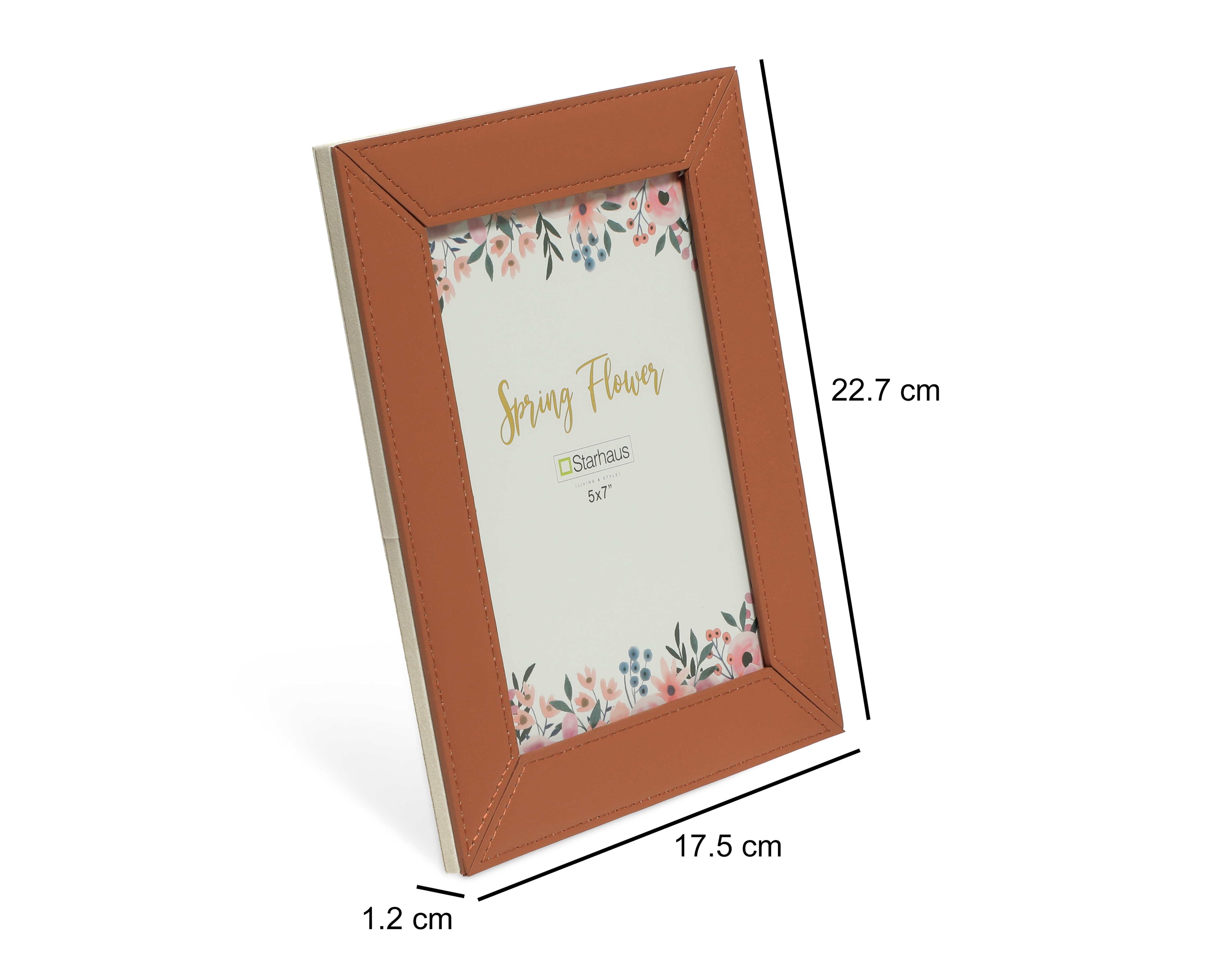 Foto 5 | Foto 5 | Portarretrato de Plástico y Madera Starhaus 5 x 7 Pulgadas