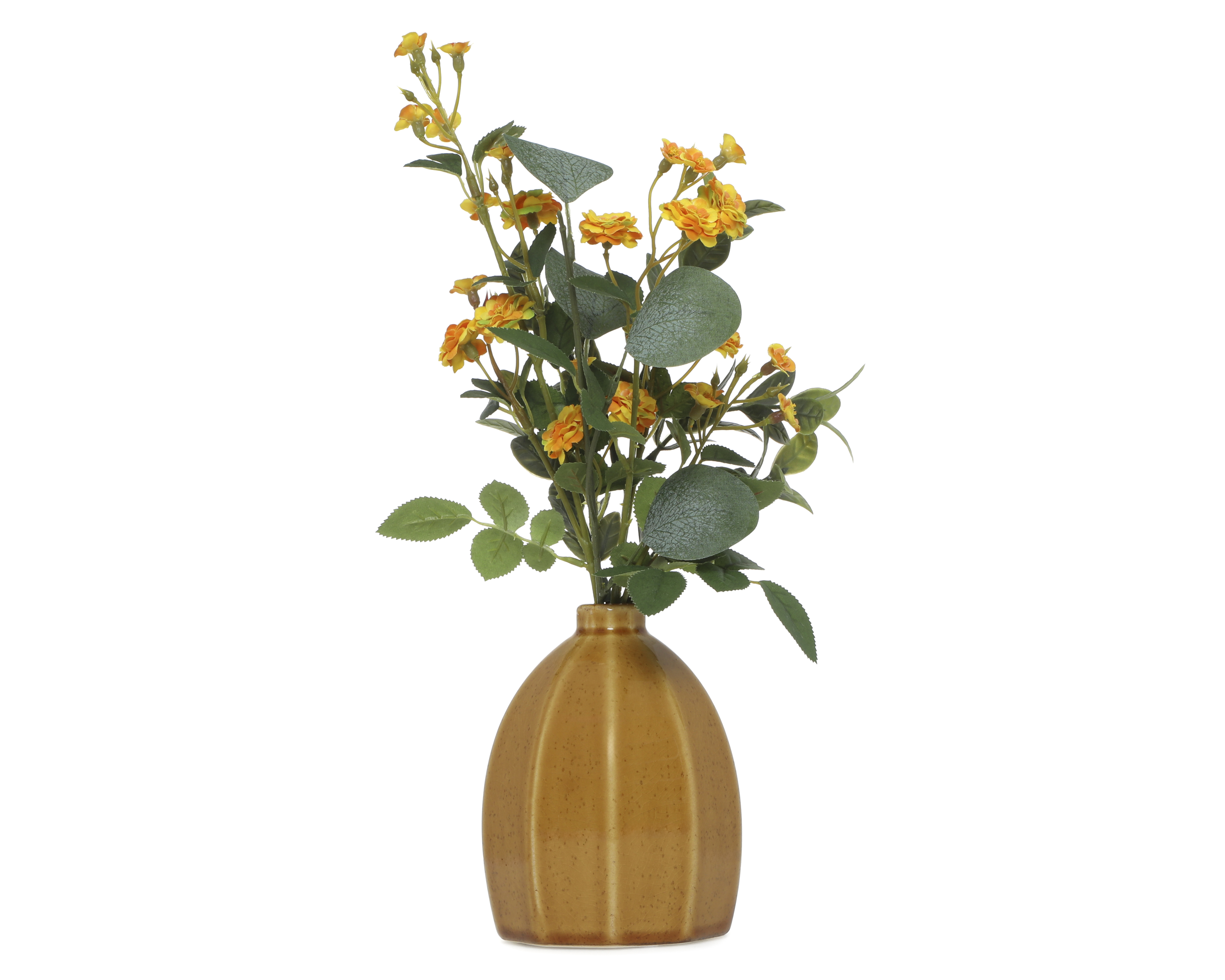 Flores Artificiales con Florero Starhaus Giorsal 36.5 cm