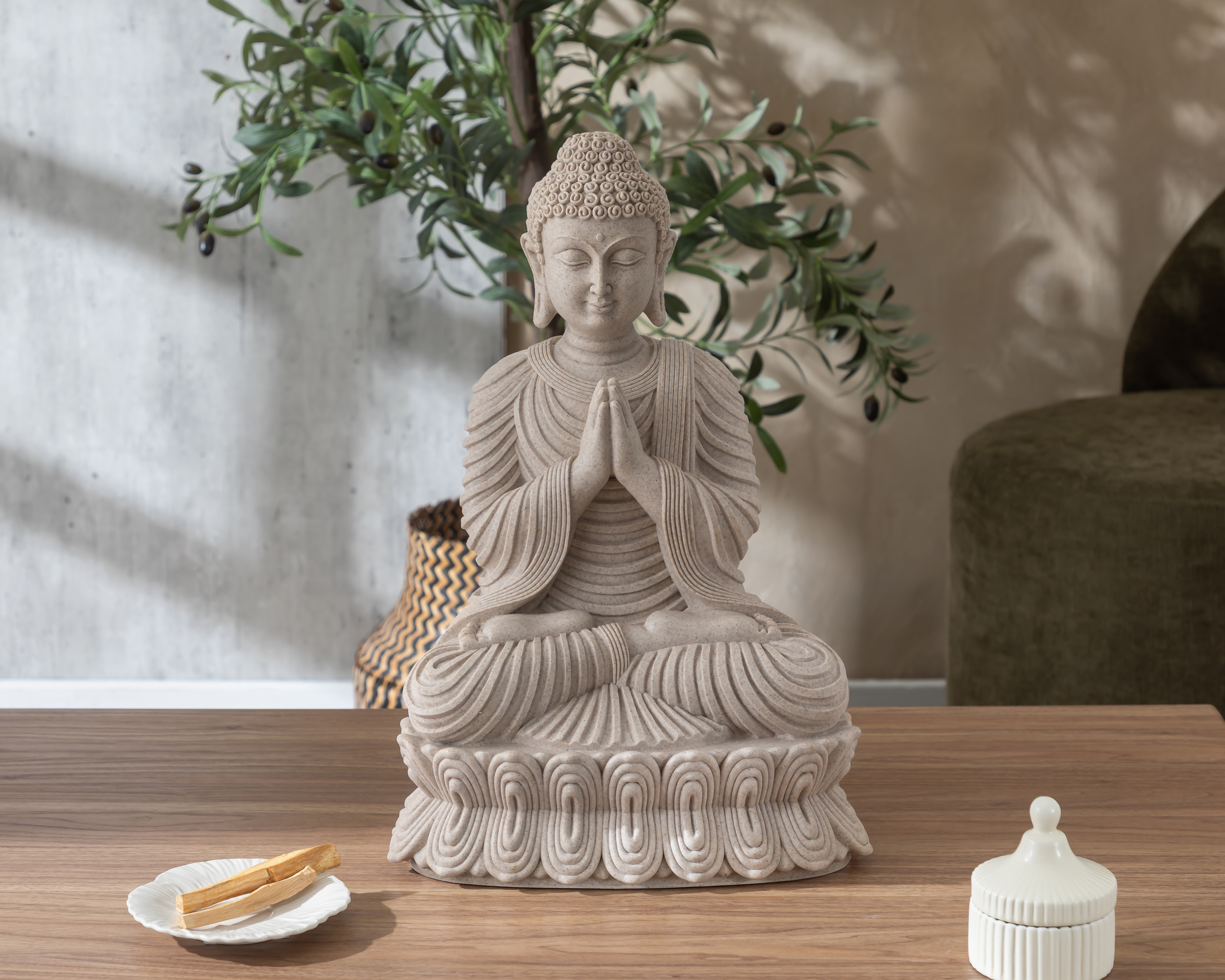 Foto 5 | Foto 5 | Escultura de Buda Zolly B de Poliresina