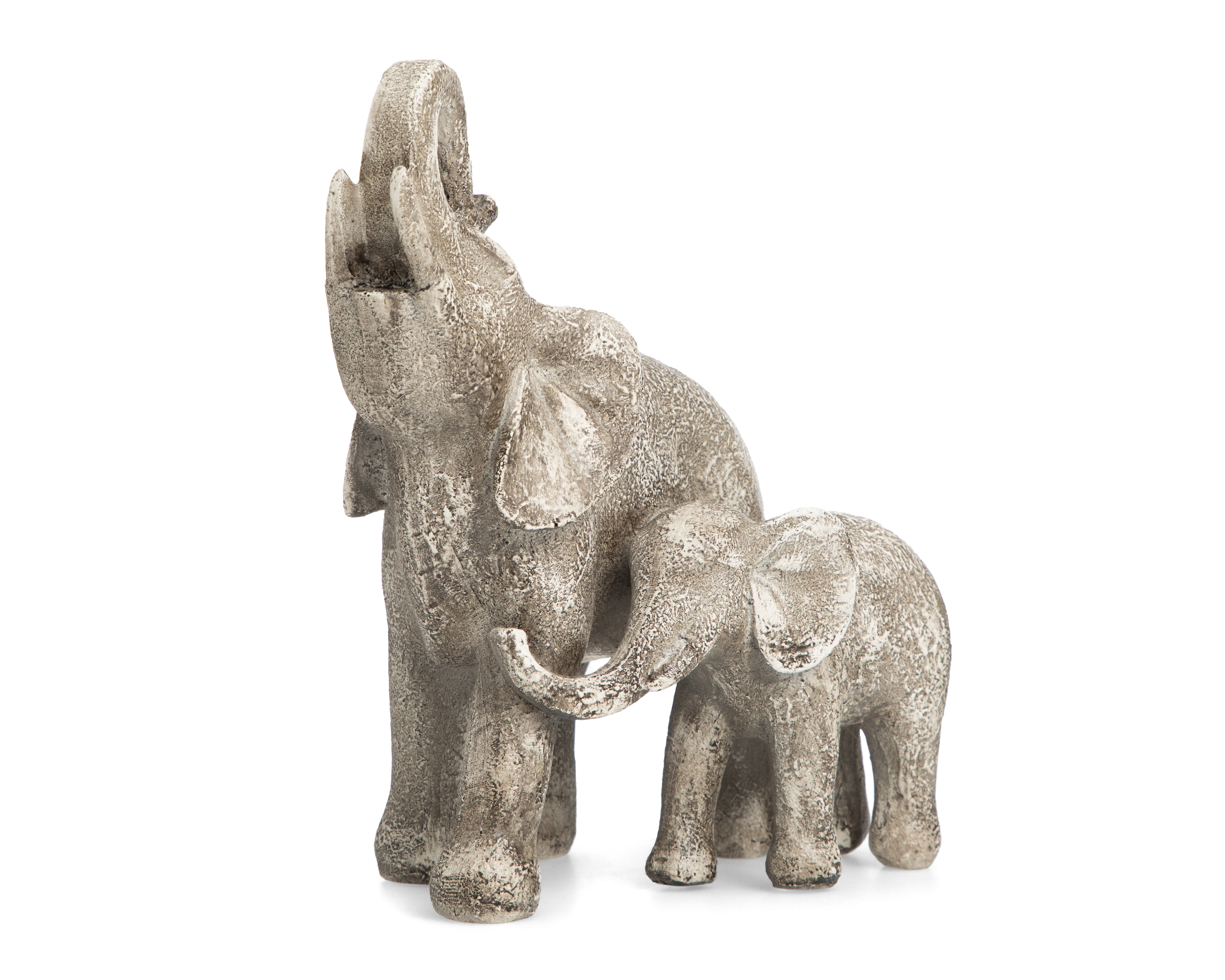 Foto 1 | Foto 1 | Figura Decorativa Elefantes Oskar Y de Resina