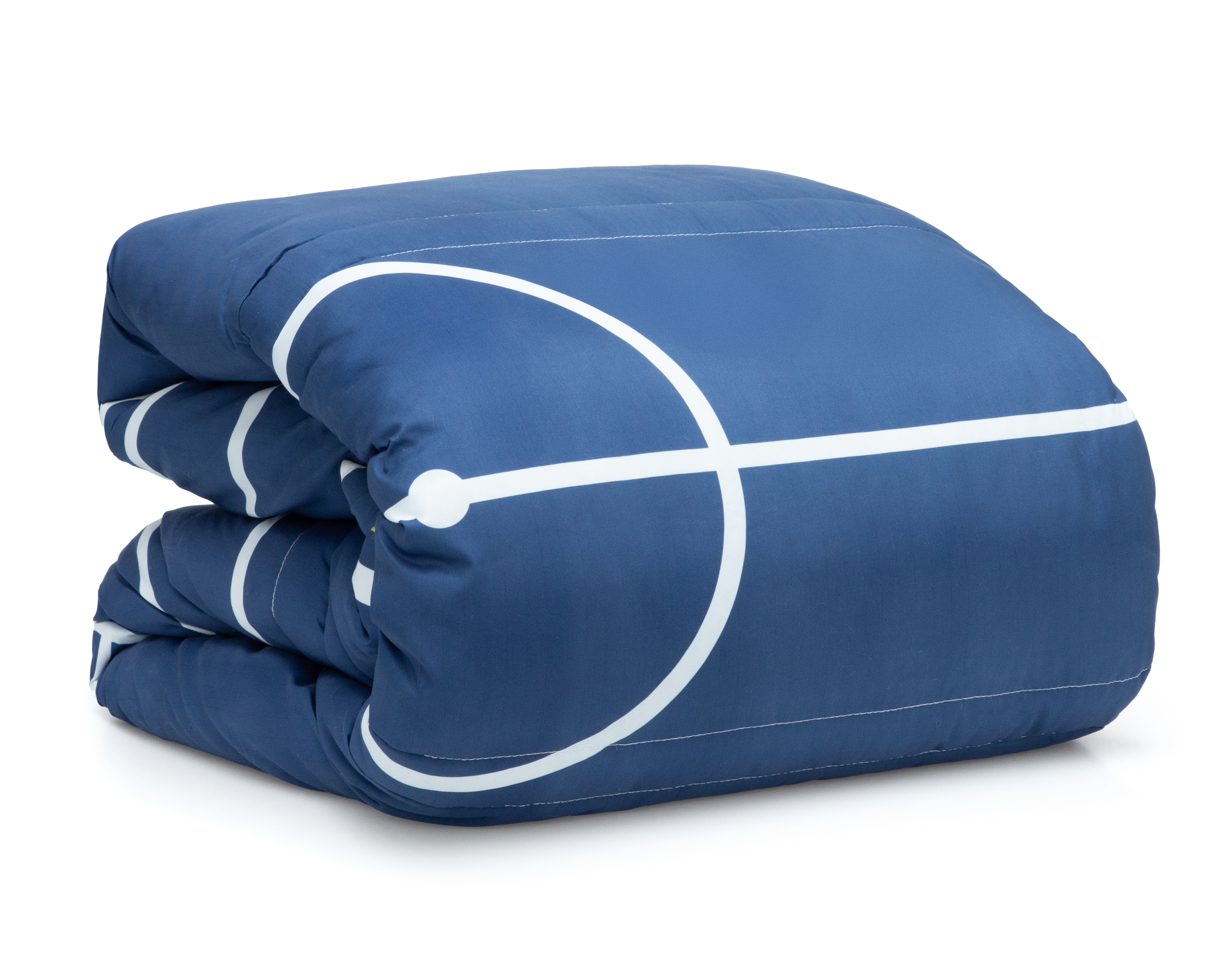 Foto 2 | Foto 2 | Edredón Matrimonial Starhaus Sport Soccer Azul 3 Piezas