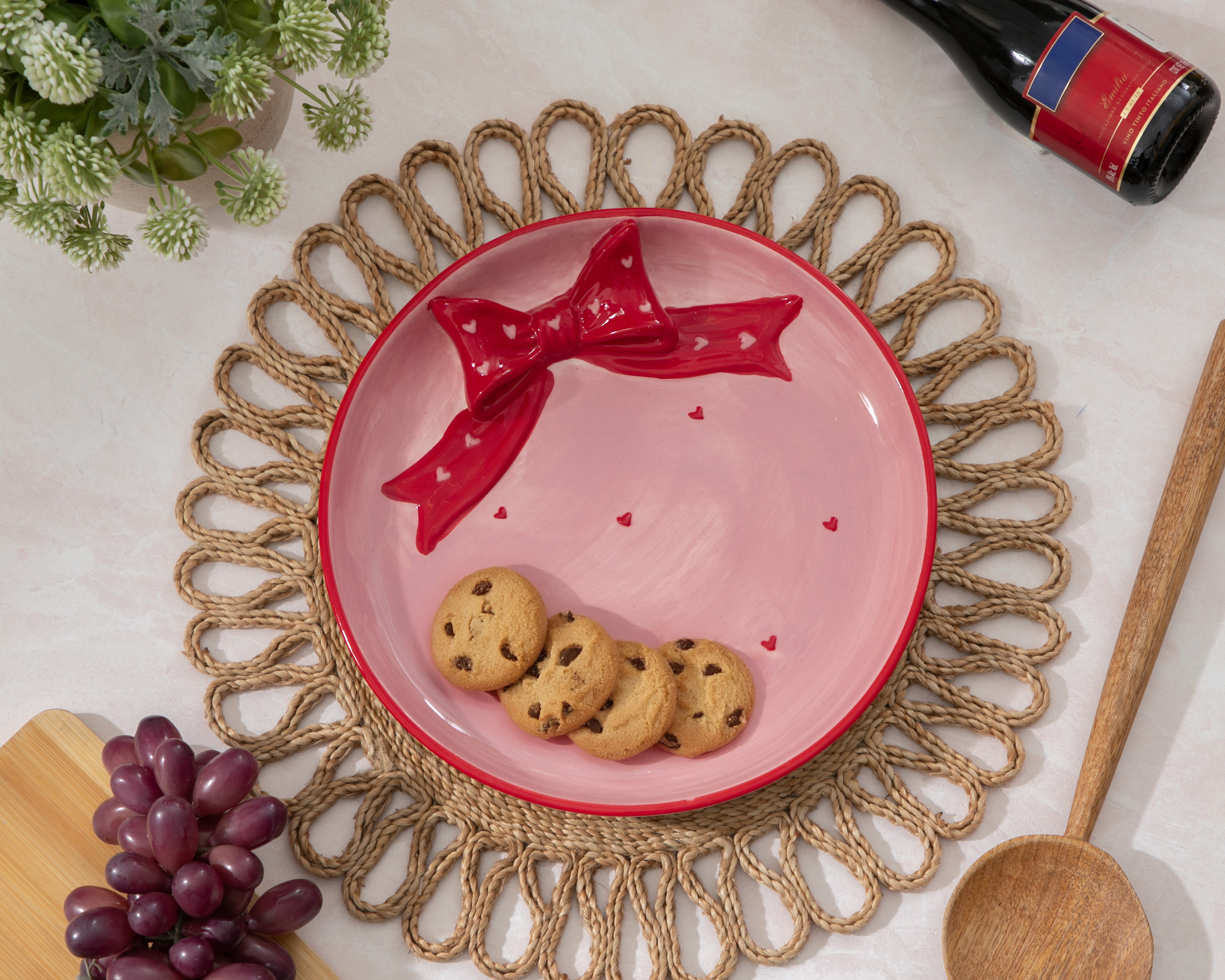 Foto 4 | Foto 4 | Charola Decorativa Redonda Janet de Cerámica