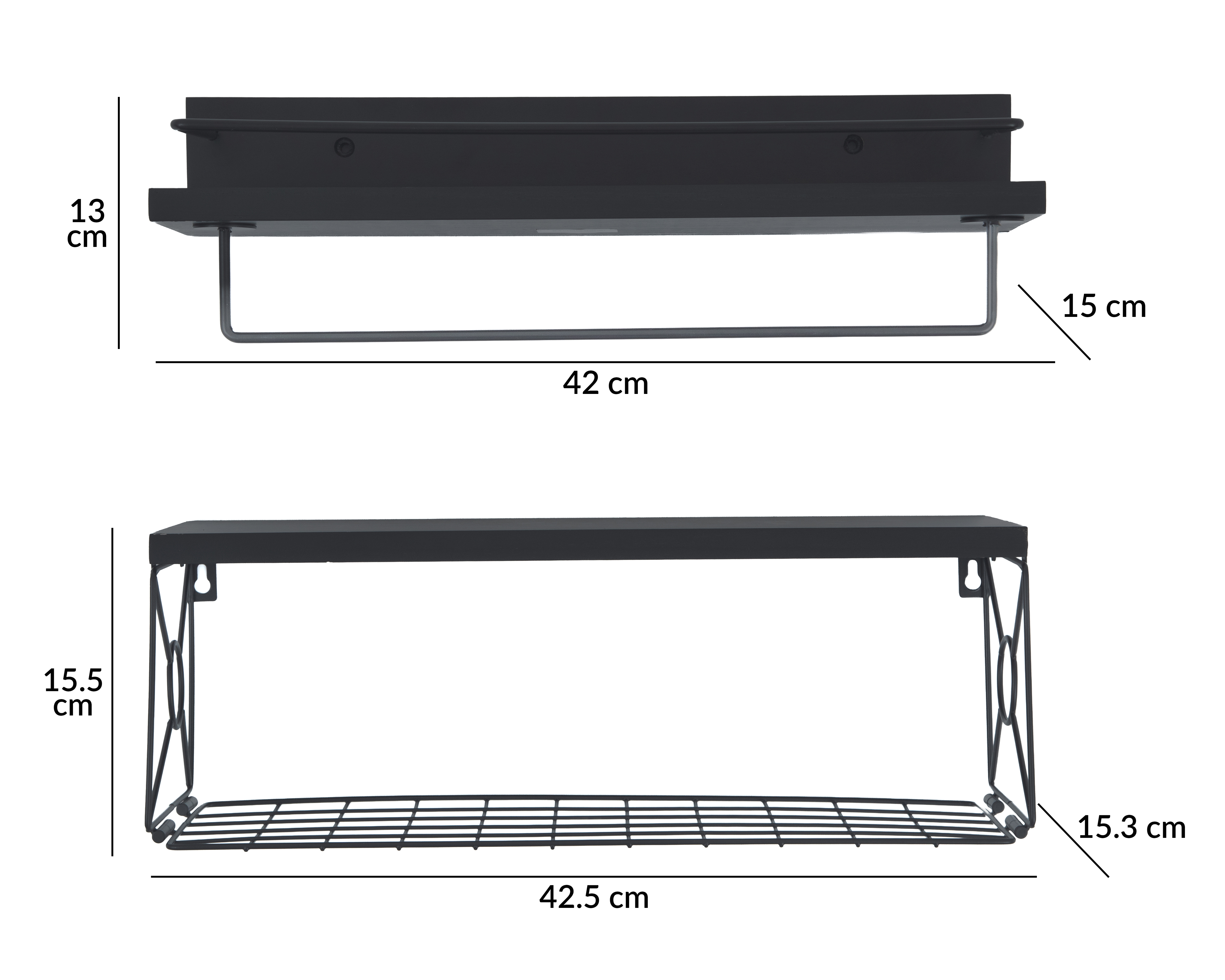 Foto 6 pulgar | Foto 5 | Repisas de Madera Starhaus 2 Piezas