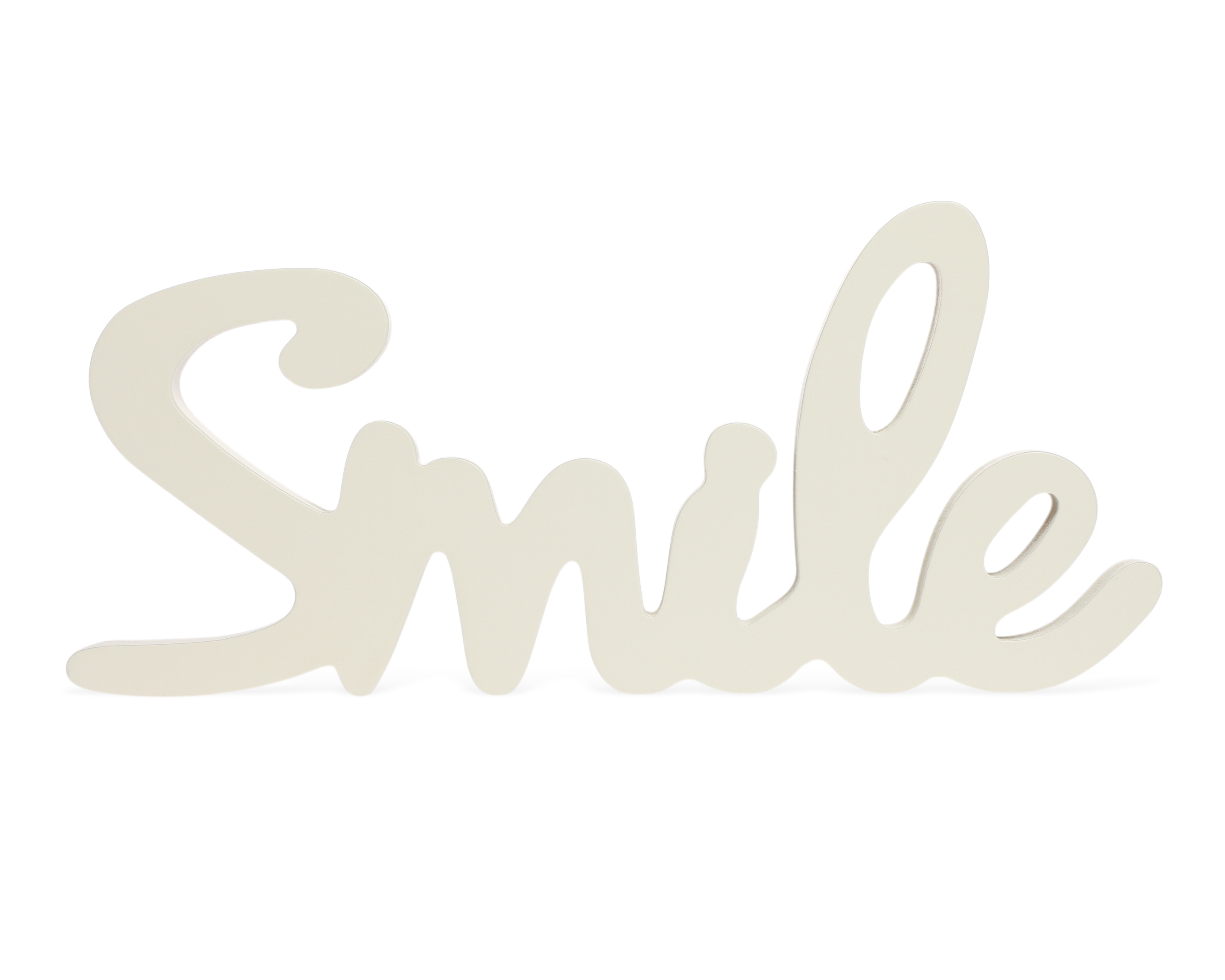 Foto 4 pulgar | Foto 3 | Letrero Decorativo Smile de Madera