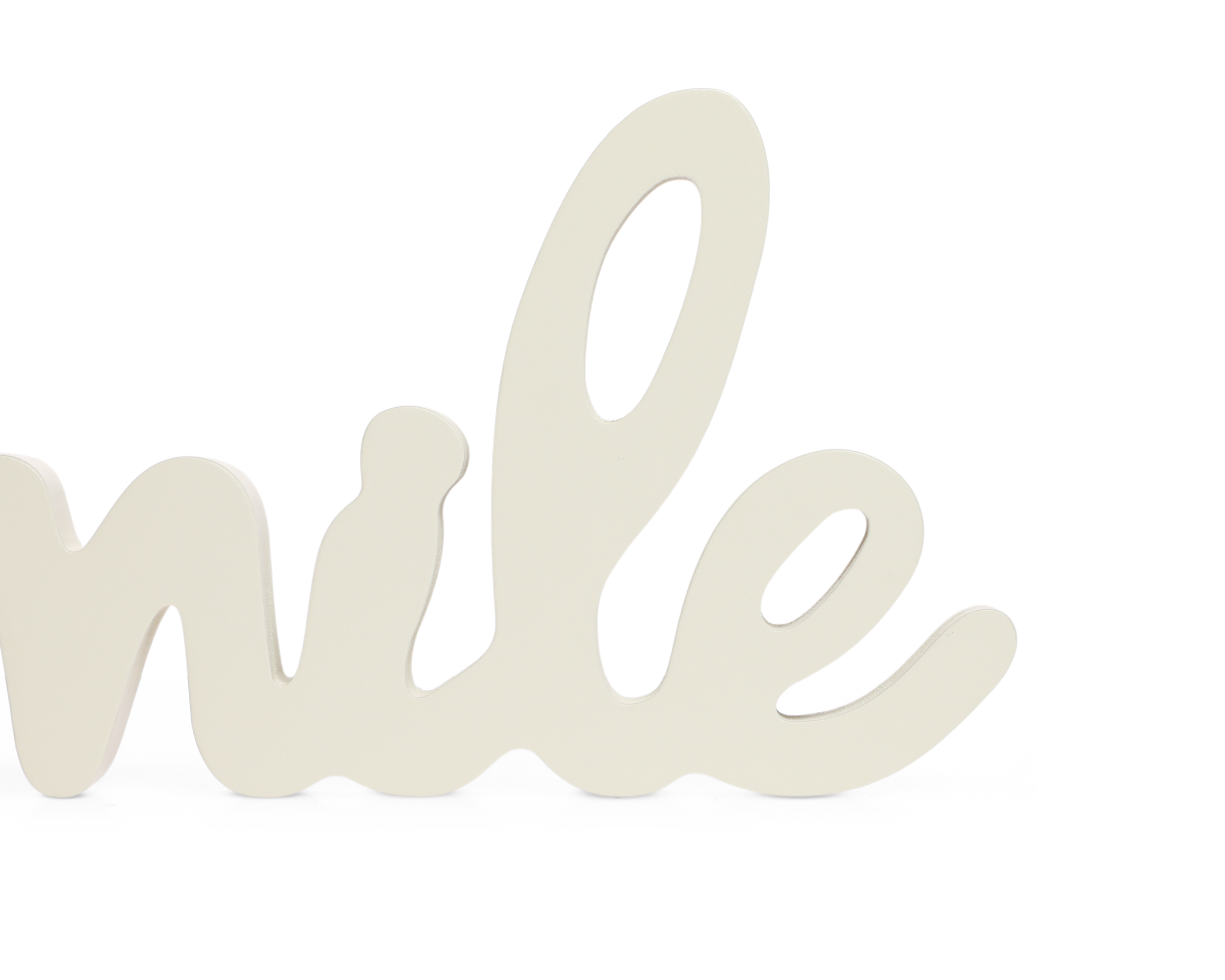 Foto 4 | Foto 4 | Letrero Decorativo Smile de Madera